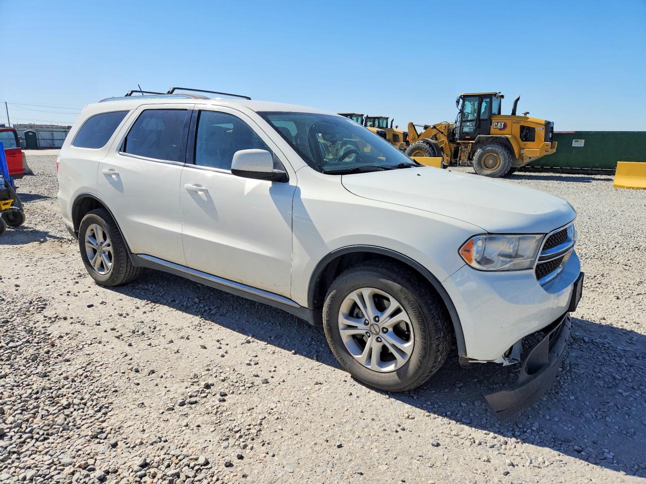 2012 Dodge Durango Sxt White vin: 1C4RDJAG7CC213124