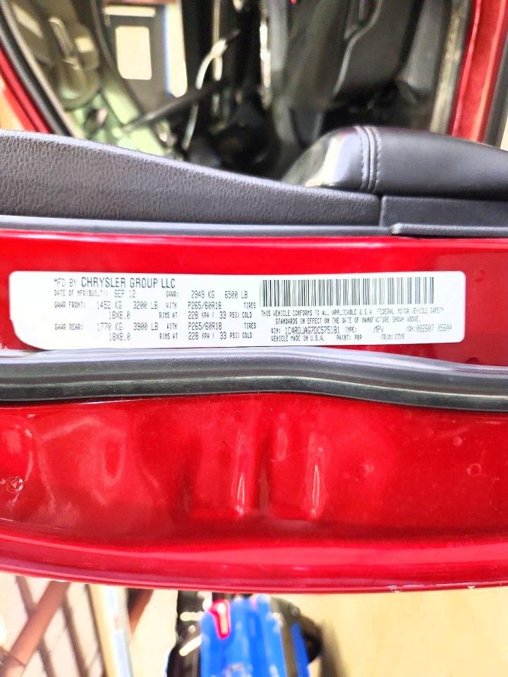2013 Dodge Durango Sxt Red vin: 1C4RDJAG7DC575181