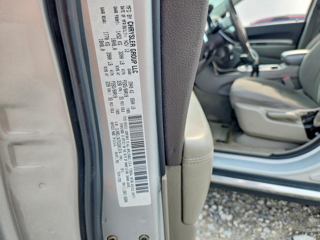 2013 Dodge Durango Sxt Silver vin: 1C4RDJAG7DC601374