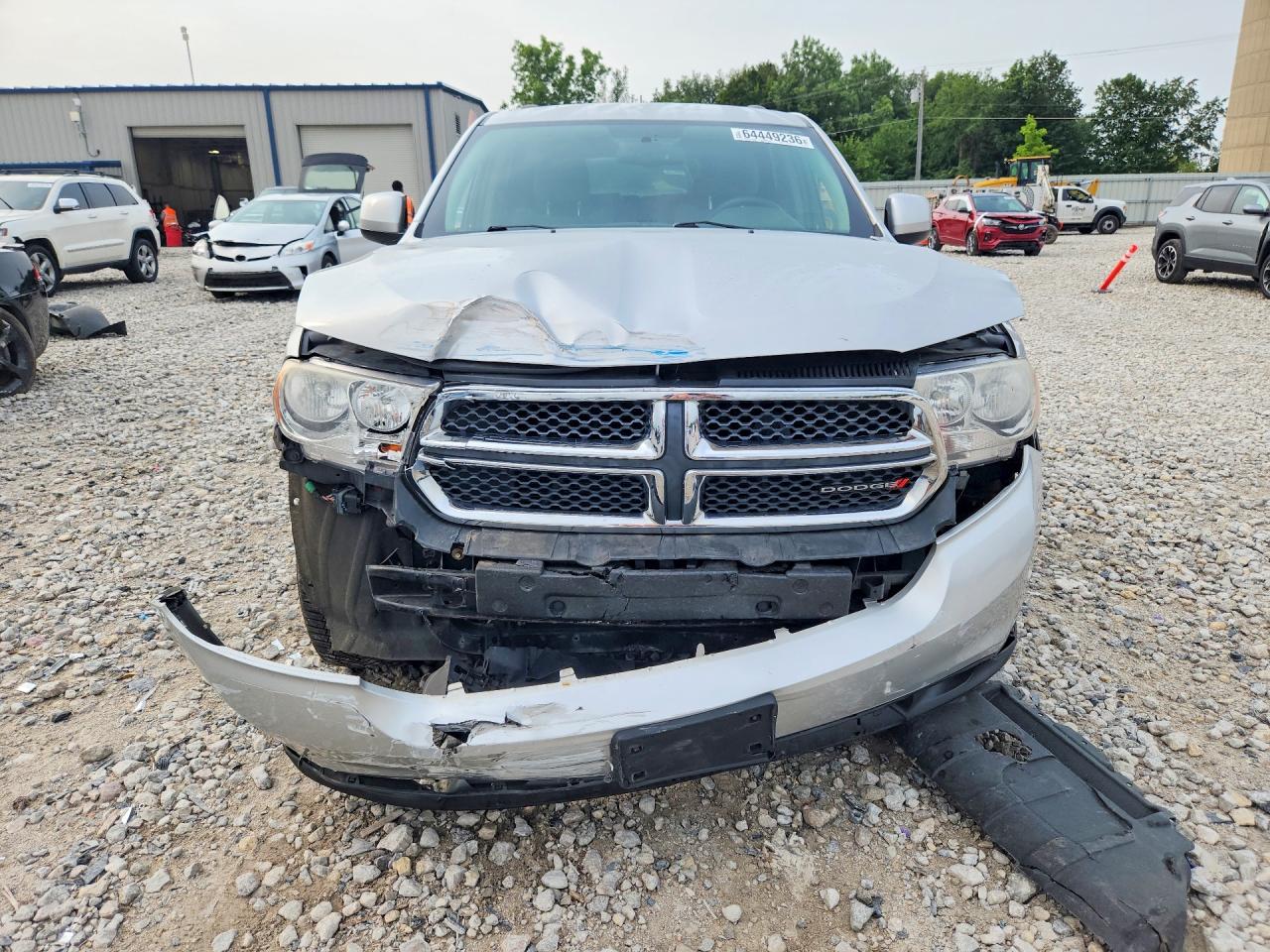 2013 Dodge Durango Sxt Silver vin: 1C4RDJAG7DC601374
