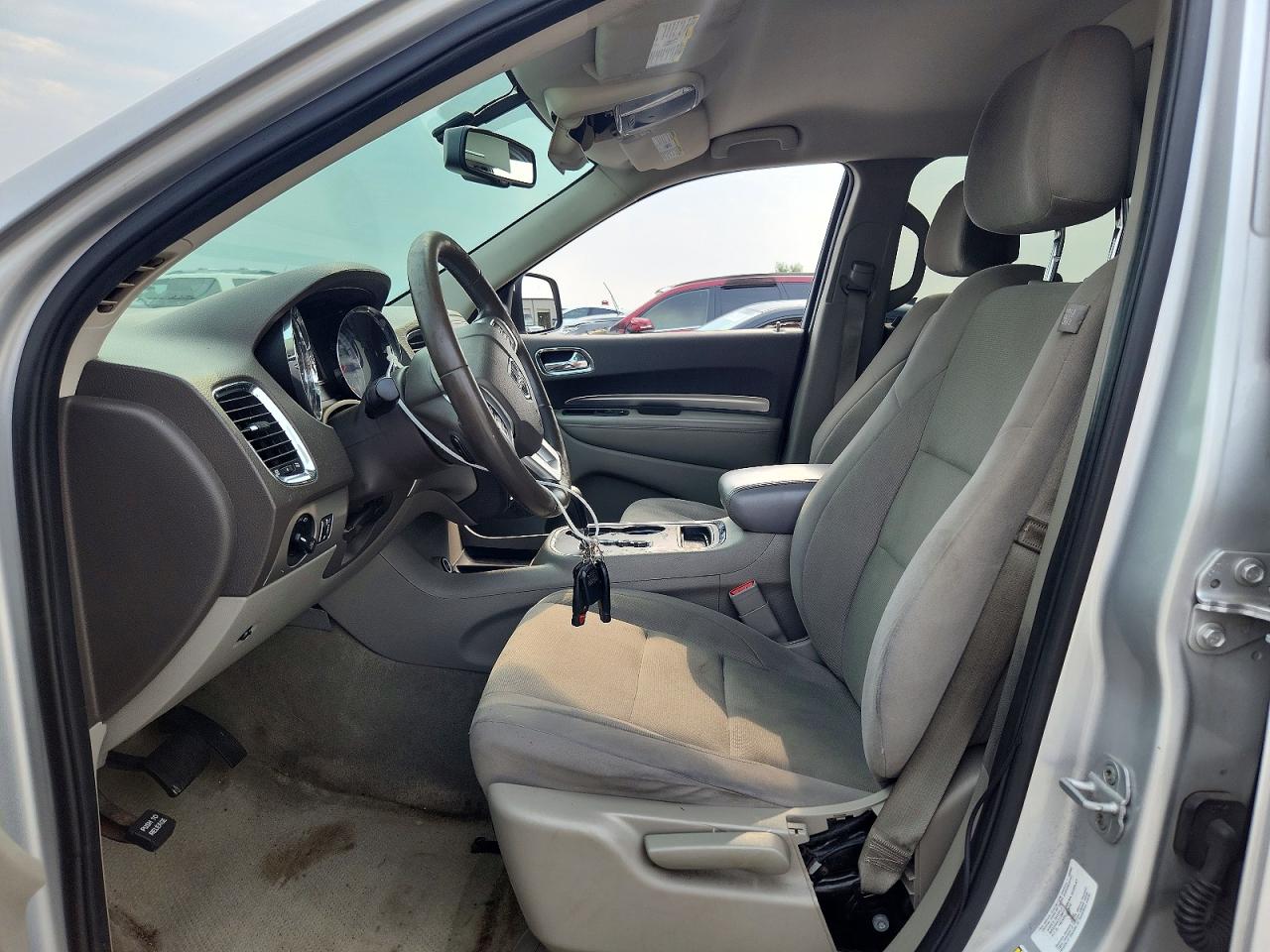 2013 Dodge Durango Sxt Silver vin: 1C4RDJAG7DC601374