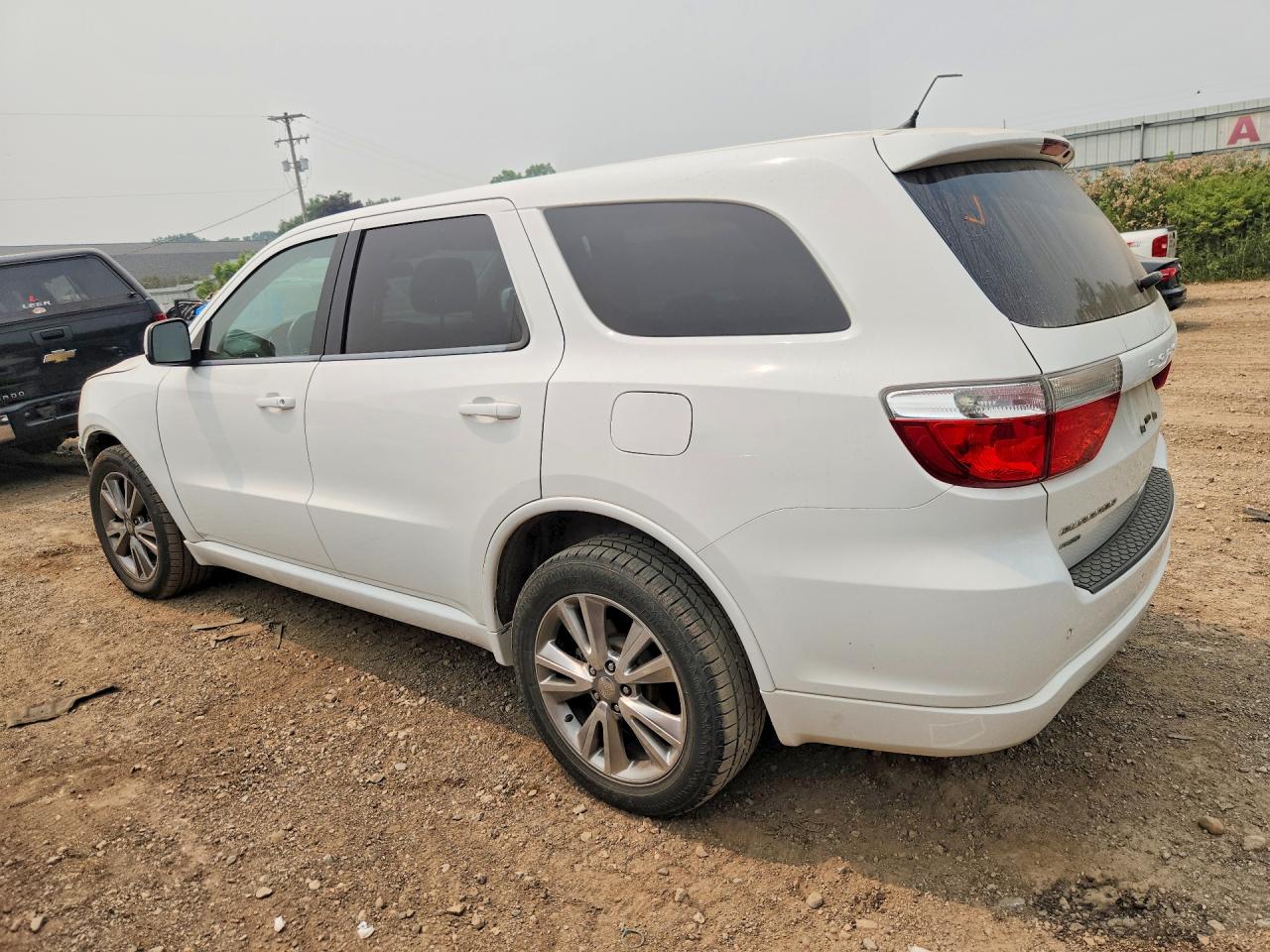 2013 Dodge Durango Sxt Белый vin: 1C4RDJAG7DC653944