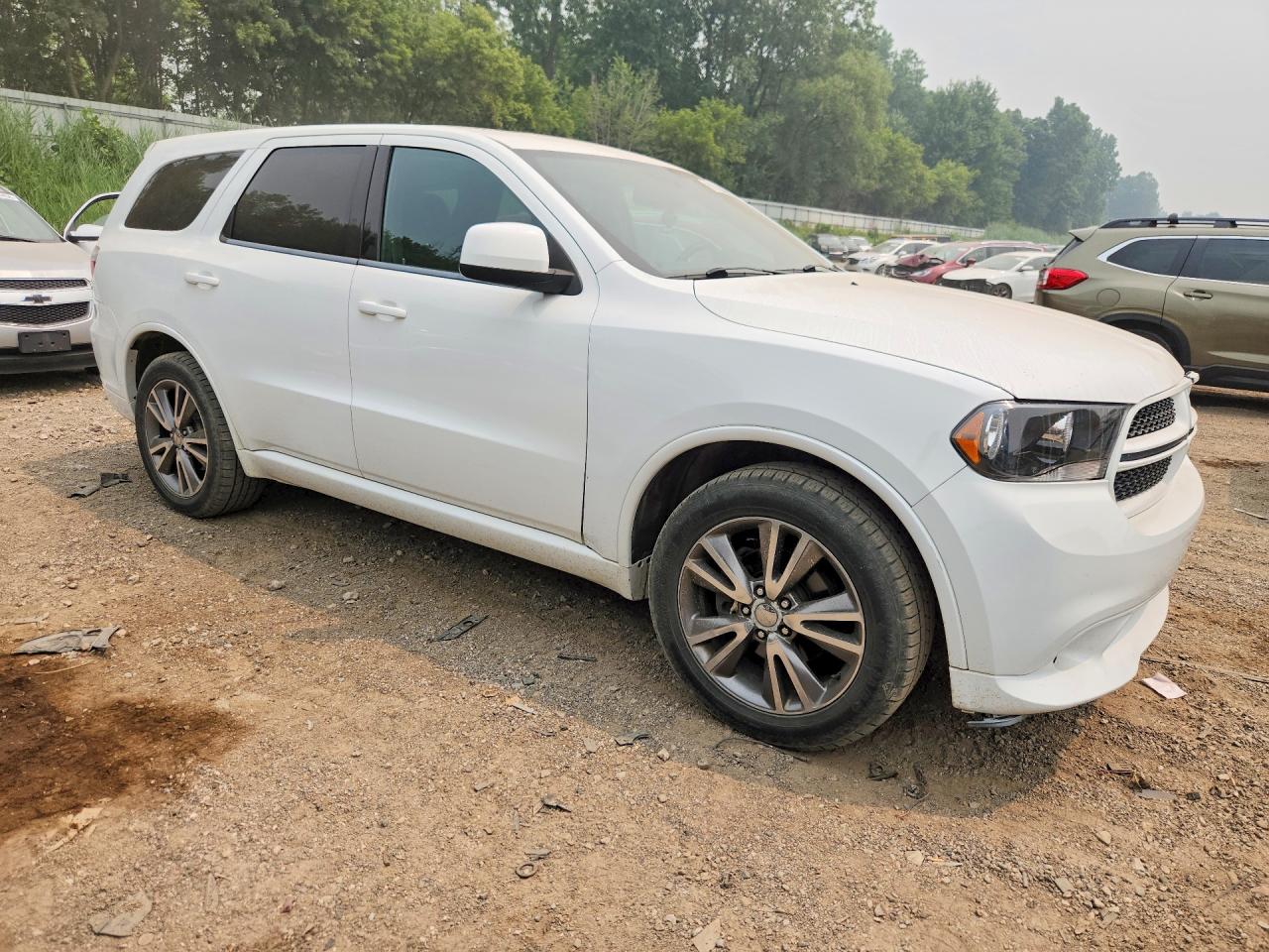2013 Dodge Durango Sxt Белый vin: 1C4RDJAG7DC653944