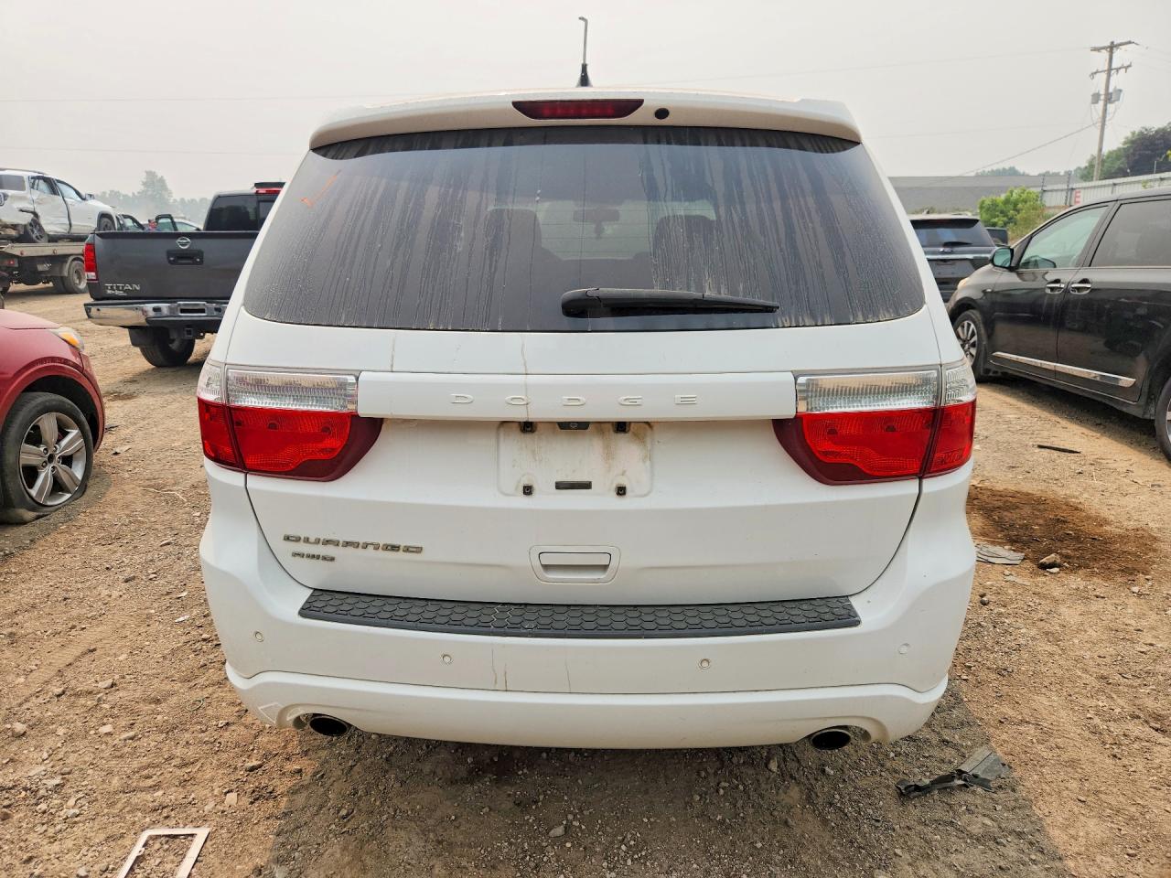 2013 Dodge Durango Sxt Белый vin: 1C4RDJAG7DC653944
