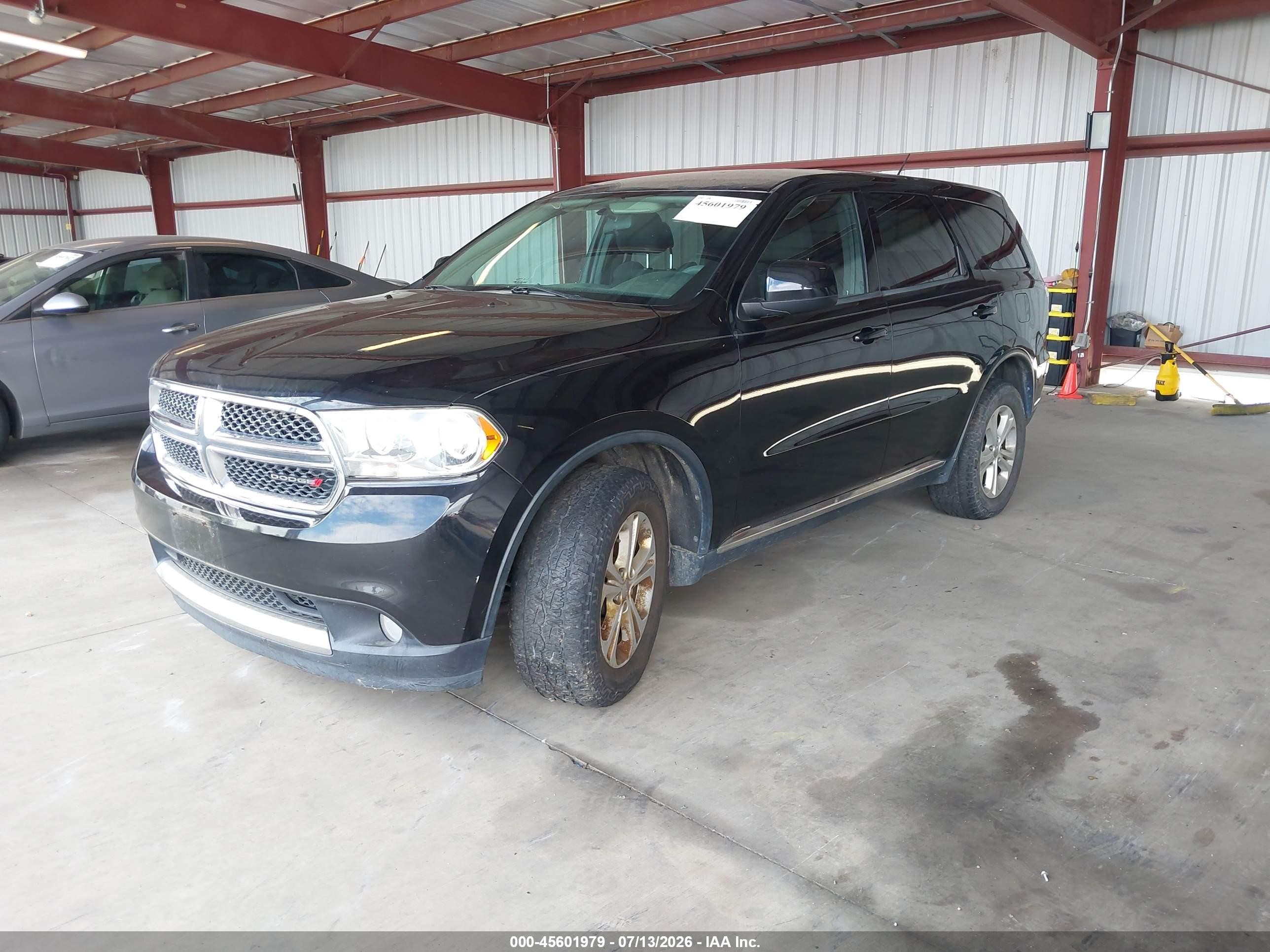 2013 Dodge Durango Sxt Black vin: 1C4RDJAG7DC673580