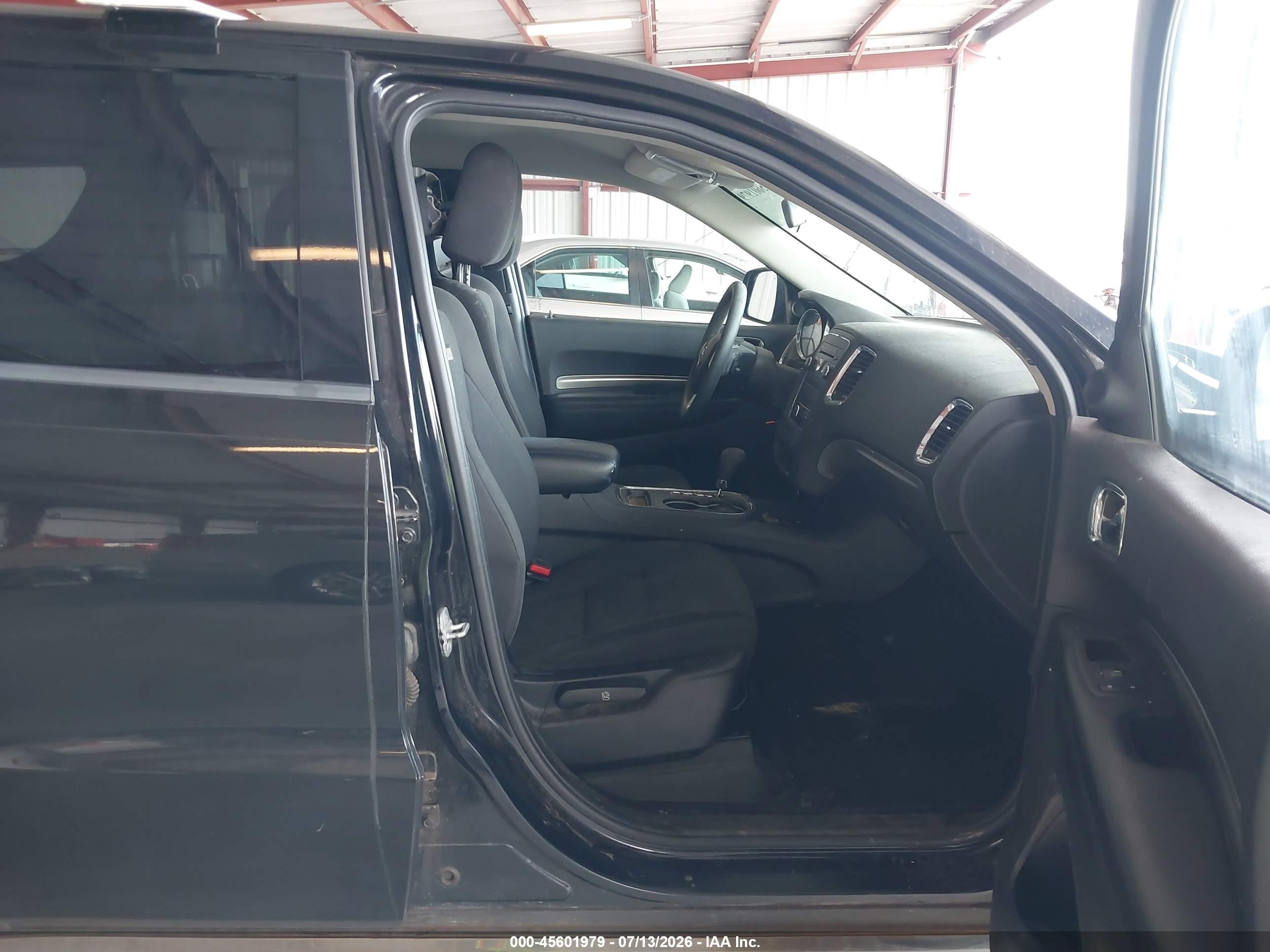 2013 Dodge Durango Sxt Black vin: 1C4RDJAG7DC673580