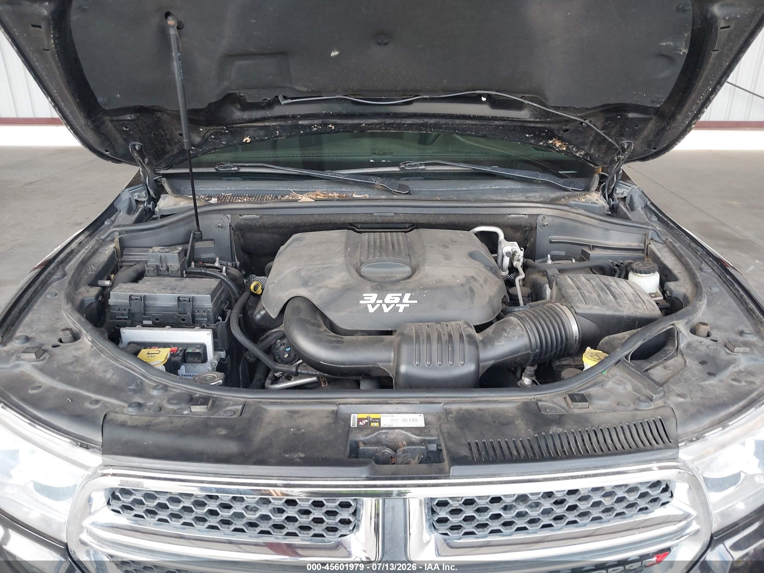2013 Dodge Durango Sxt Black vin: 1C4RDJAG7DC673580