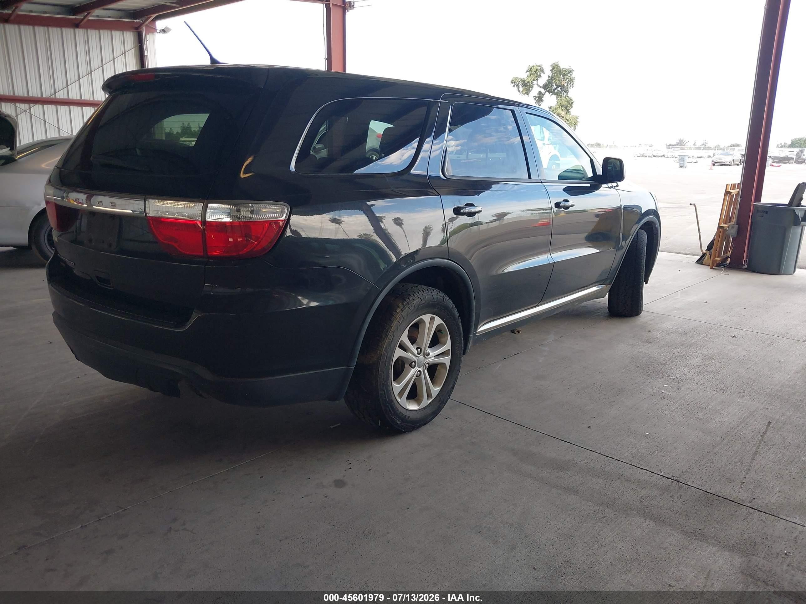 2013 Dodge Durango Sxt Black vin: 1C4RDJAG7DC673580