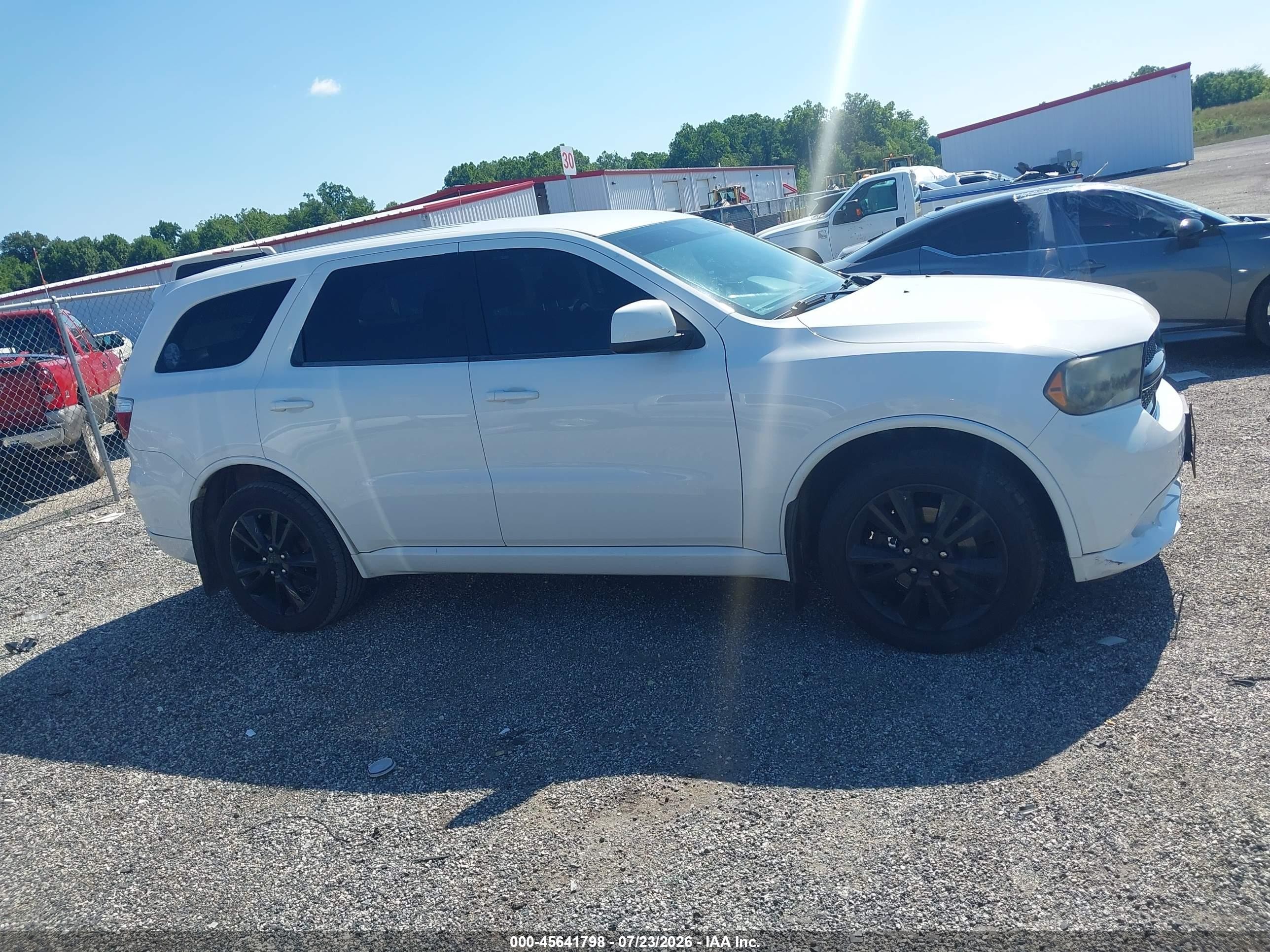 2013 Dodge Durango Sxt Белый vin: 1C4RDJAG7DC681601