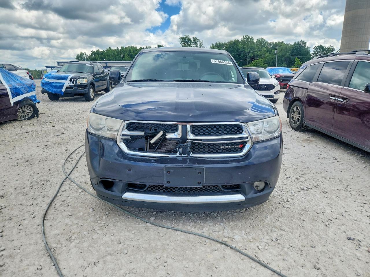 2013 Dodge Durango Sxt Угольный vin: 1C4RDJAG7DC695403