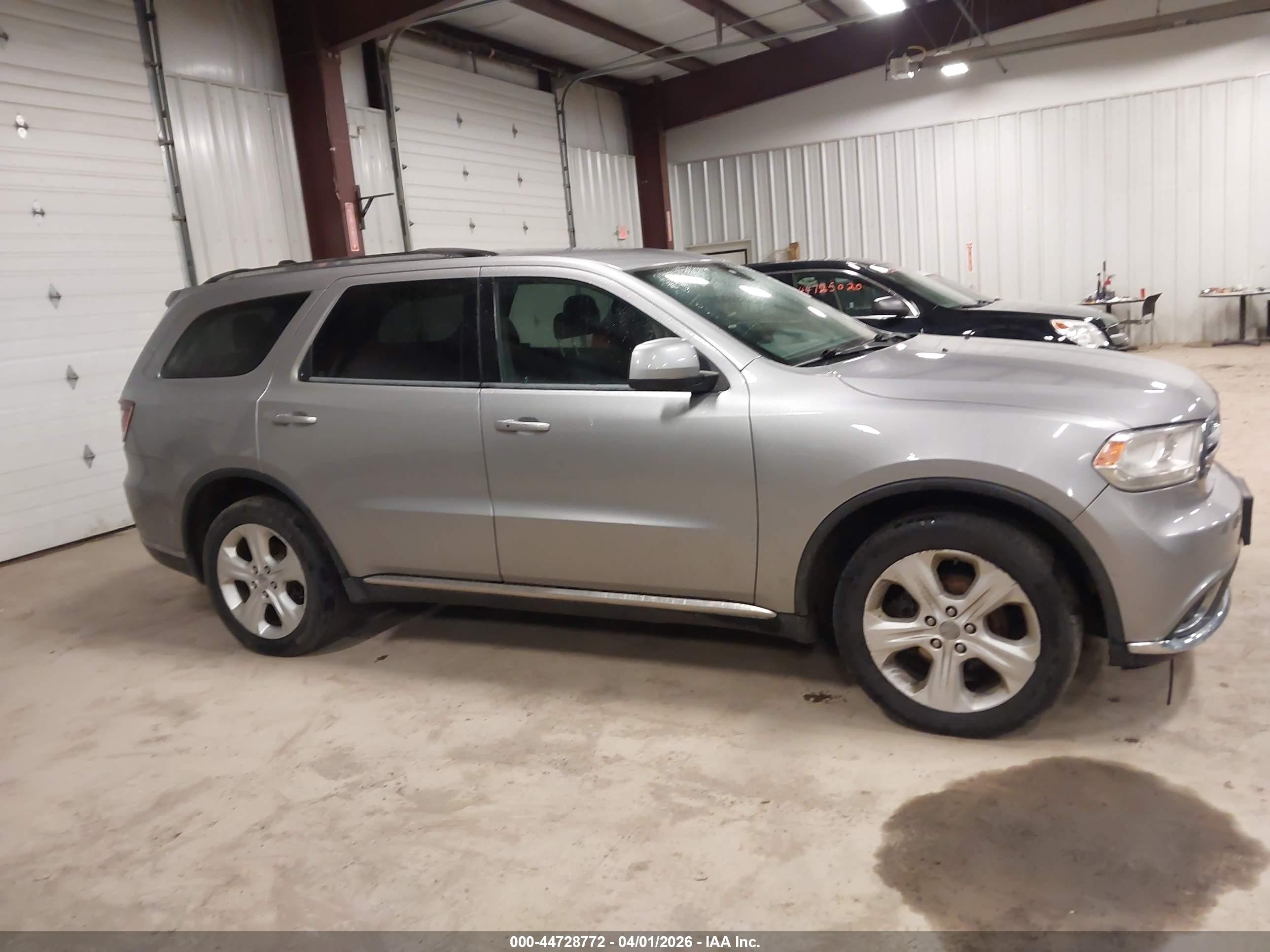 2014 Dodge Durango Sxt Gray vin: 1C4RDJAG7EC291891