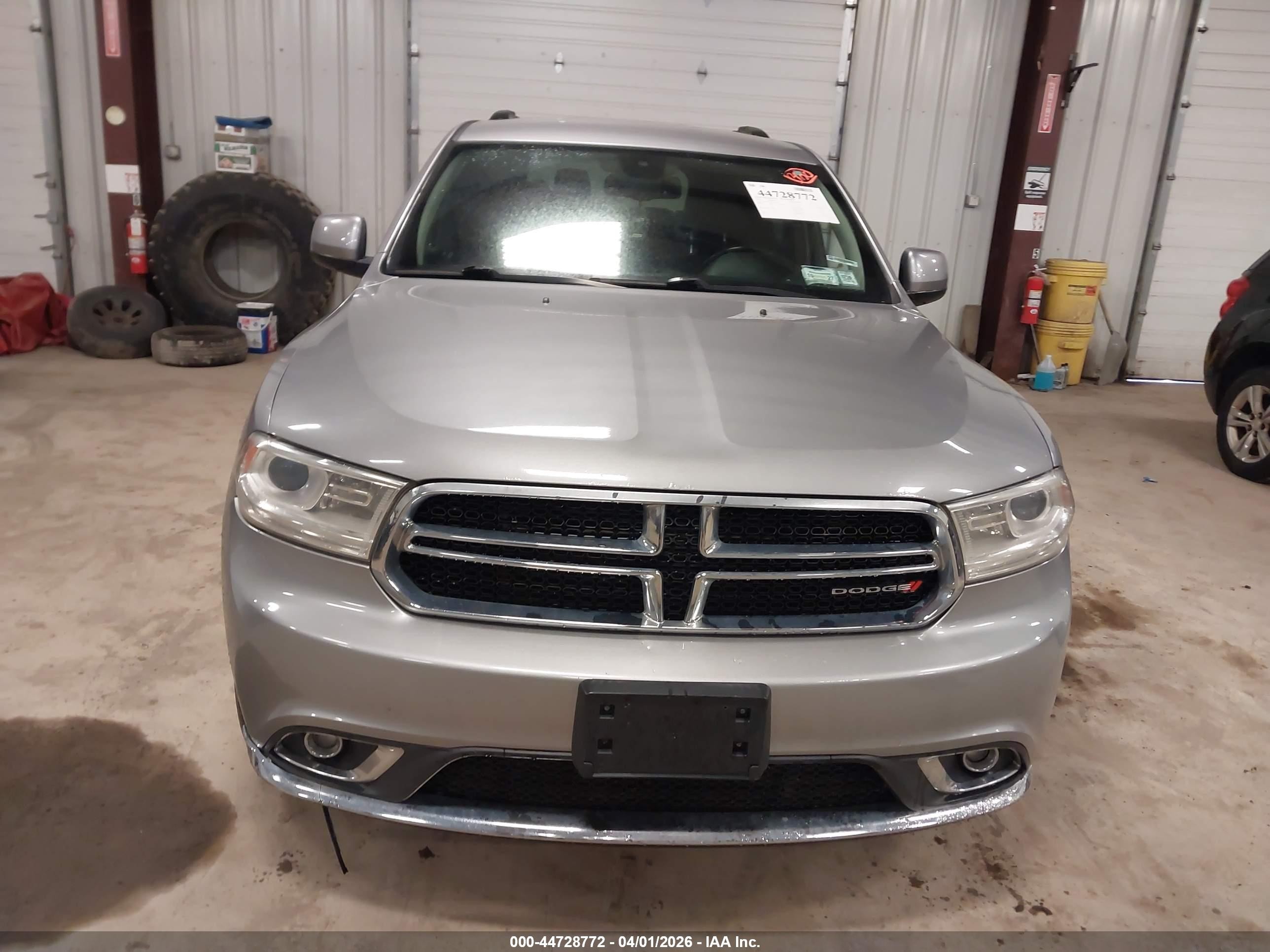 2014 Dodge Durango Sxt Gray vin: 1C4RDJAG7EC291891