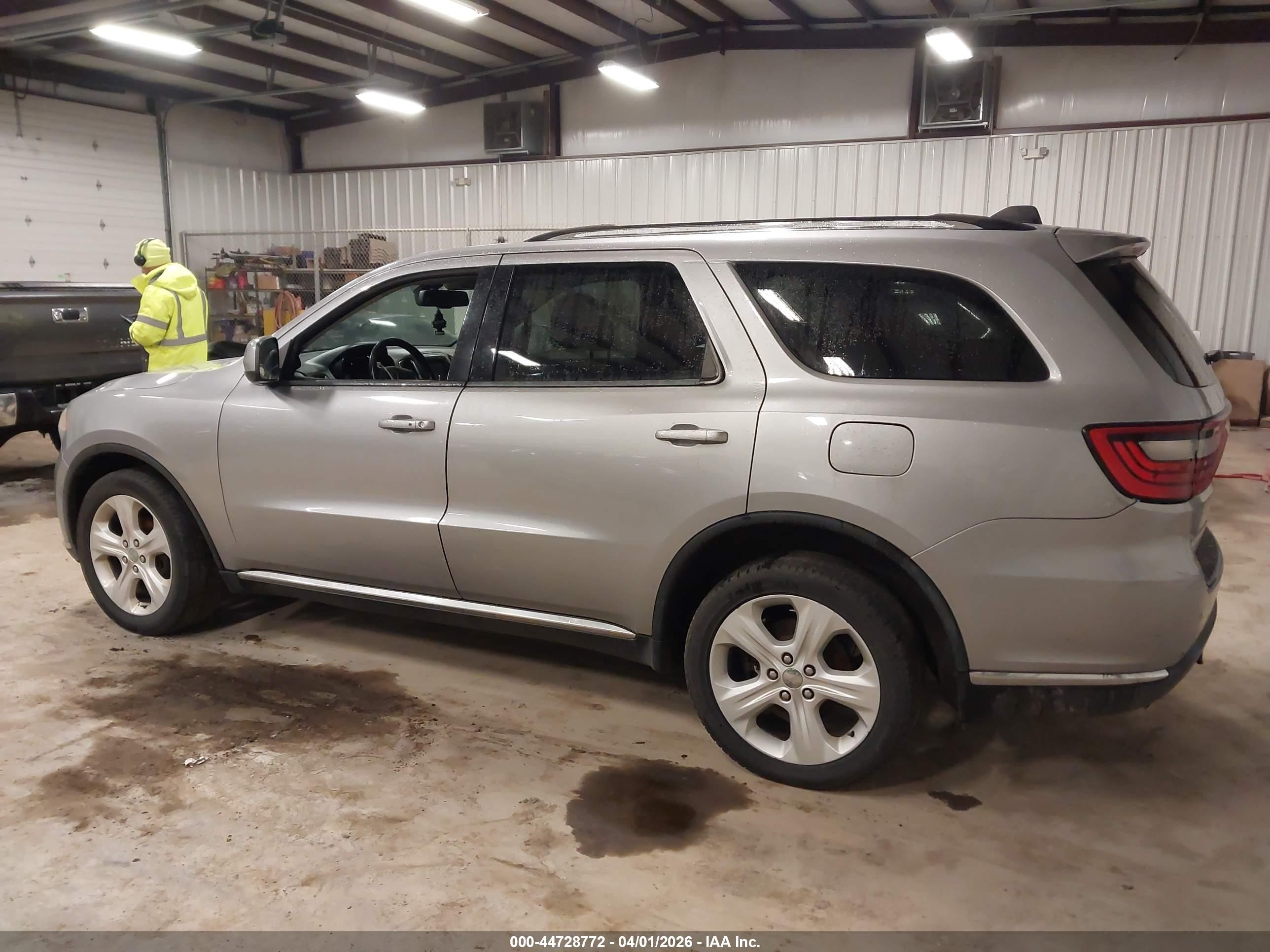 2014 Dodge Durango Sxt Gray vin: 1C4RDJAG7EC291891