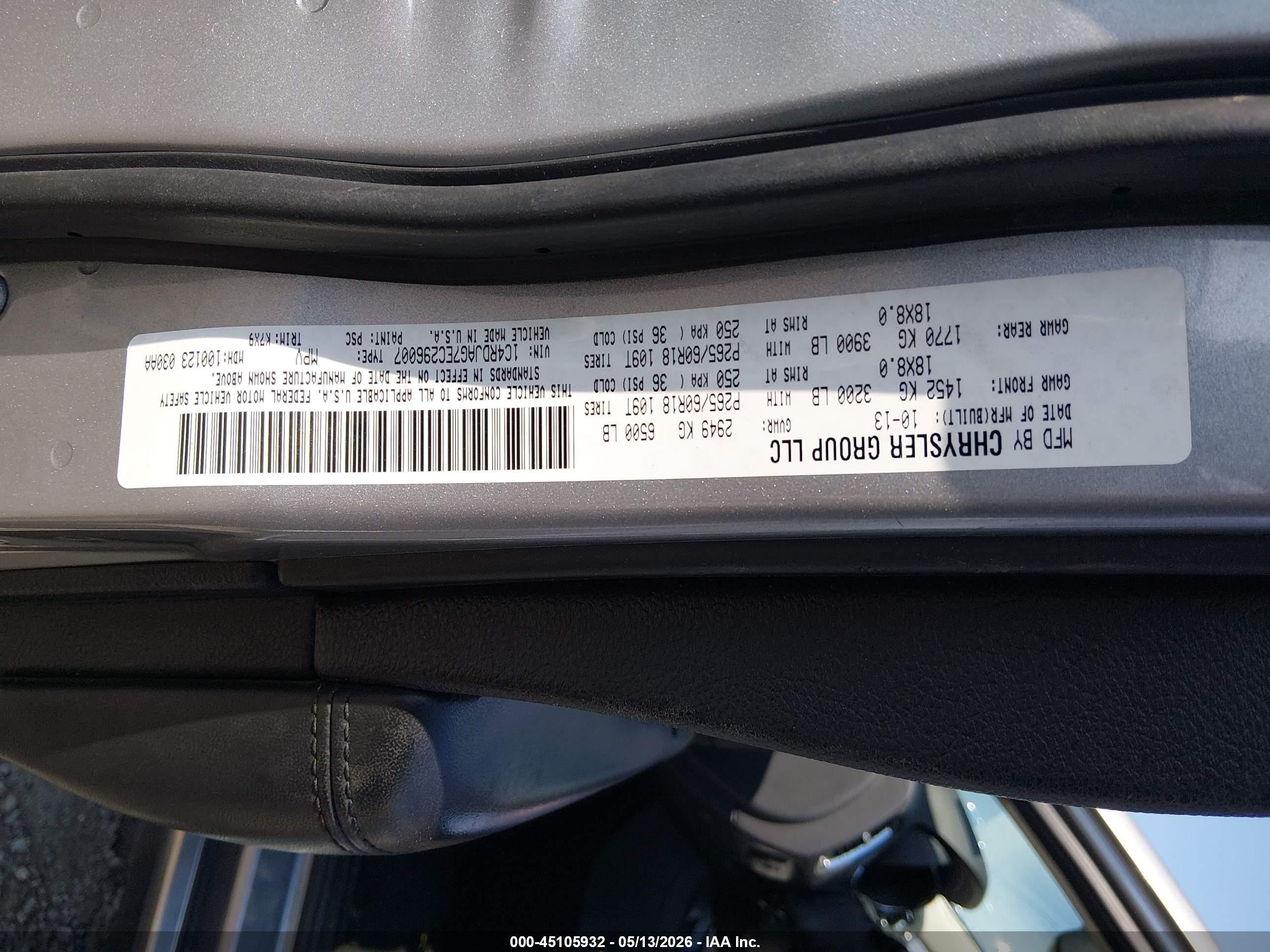 2014 Dodge Durango Sxt Silver vin: 1C4RDJAG7EC296007
