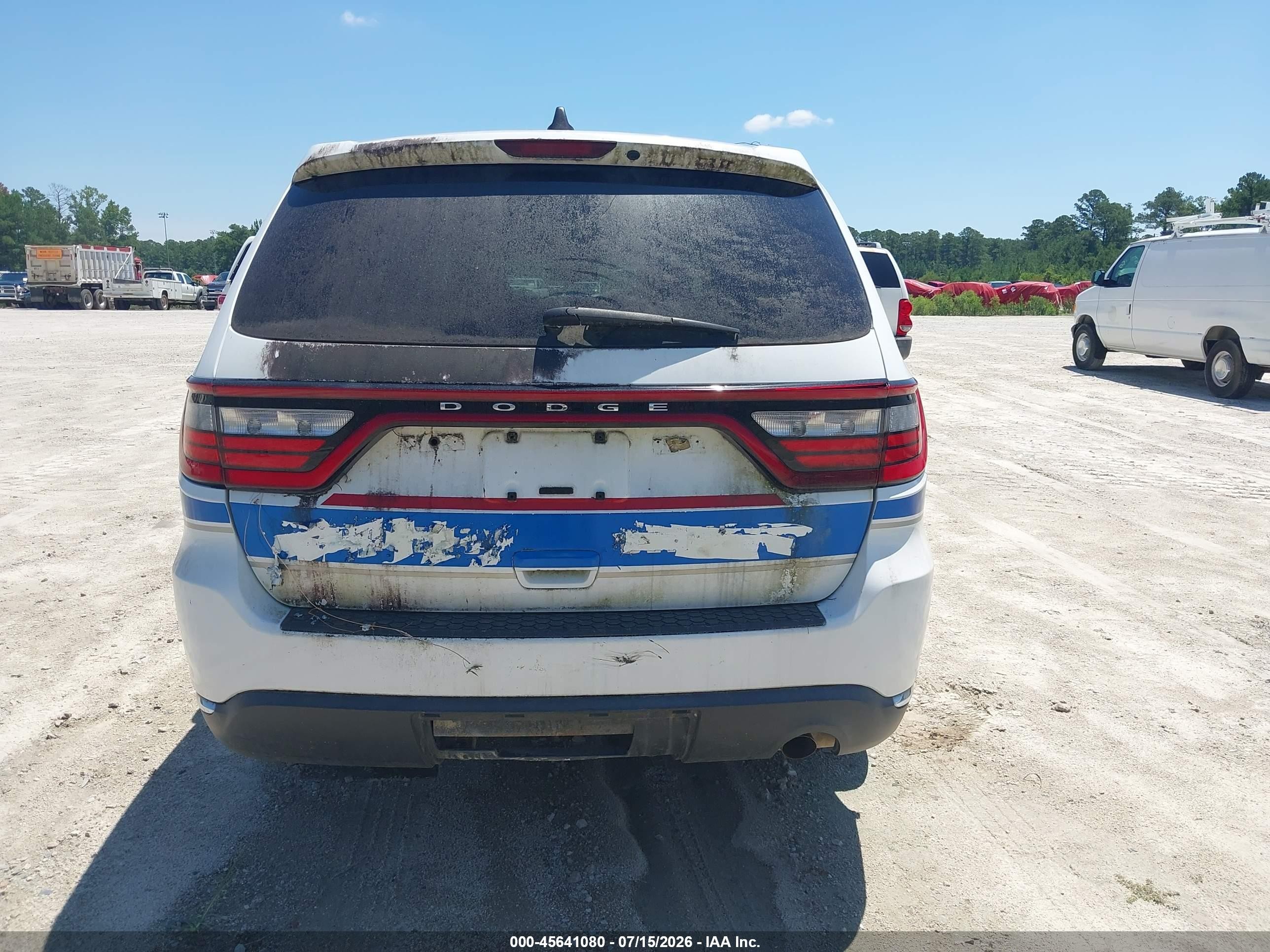 2014 Dodge Durango Sxt Белый vin: 1C4RDJAG7EC349594