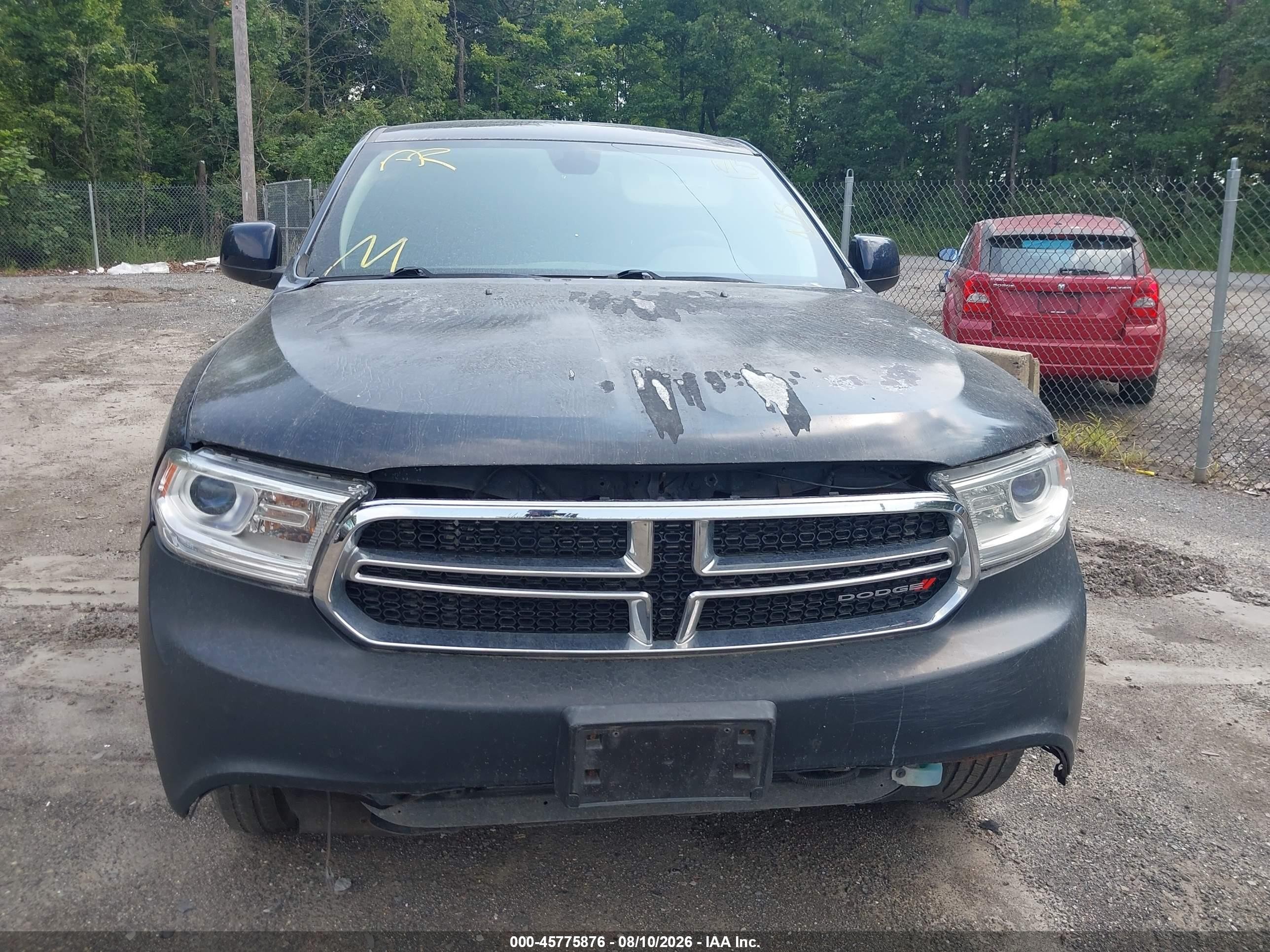 2014 Dodge Durango Sxt Blue vin: 1C4RDJAG7EC495204