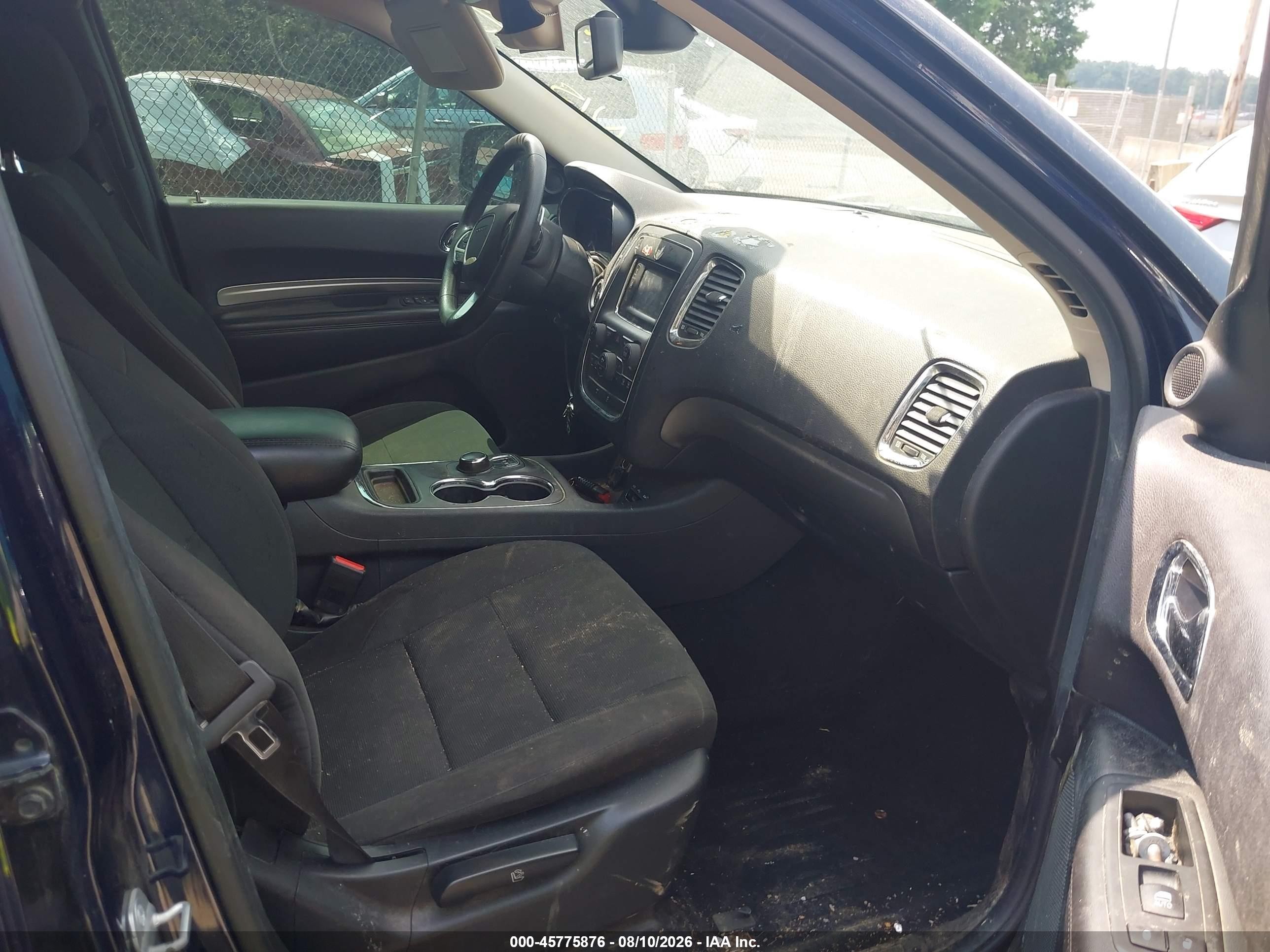 2014 Dodge Durango Sxt Blue vin: 1C4RDJAG7EC495204