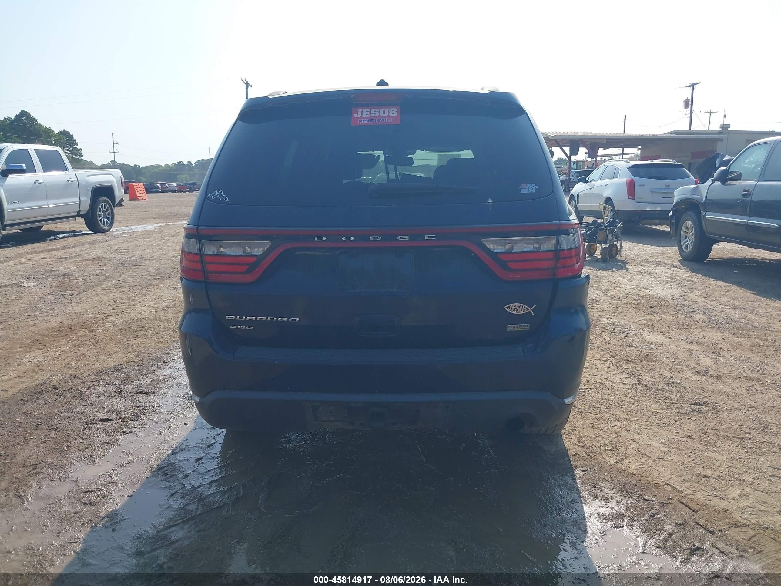 2014 Dodge Durango Sxt Navy vin: 1C4RDJAG7EC590247