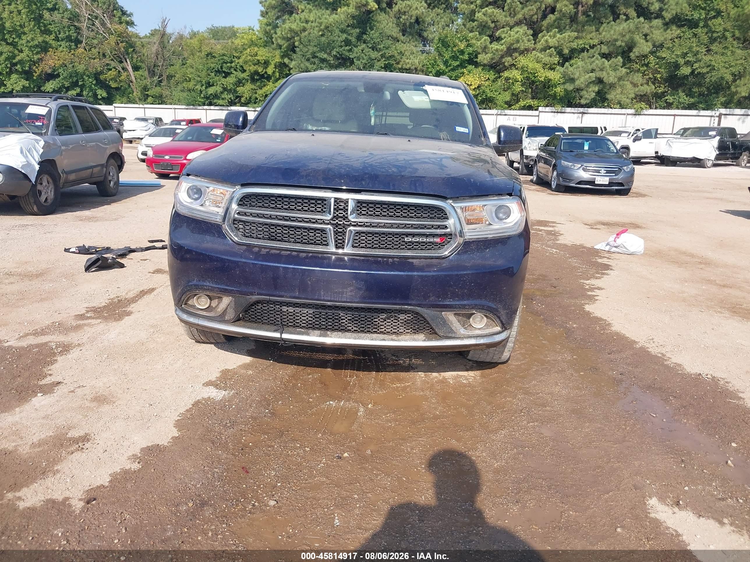 2014 Dodge Durango Sxt Navy vin: 1C4RDJAG7EC590247