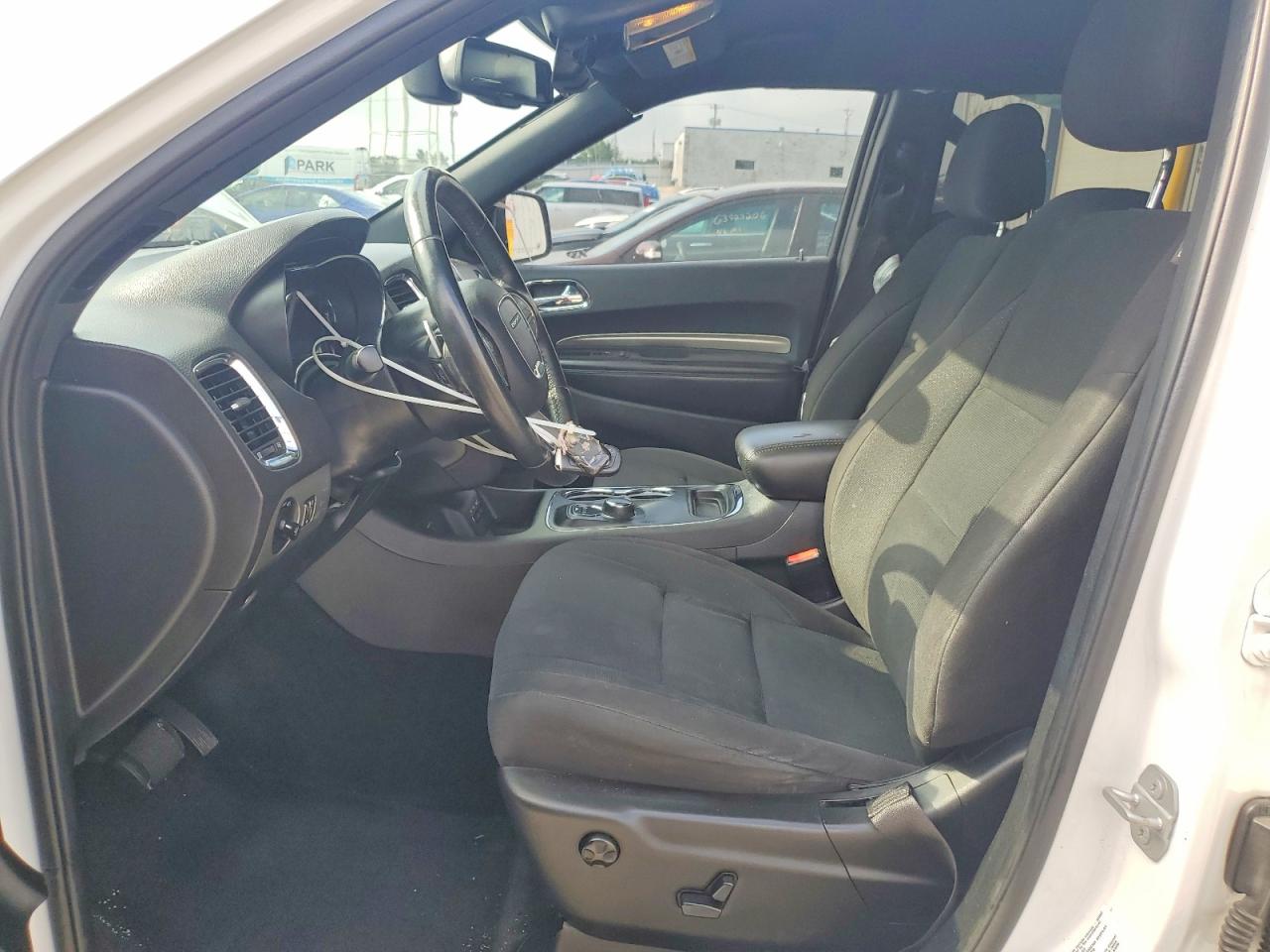 2014 Dodge Durango Sxt White vin: 1C4RDJAG7EC596288