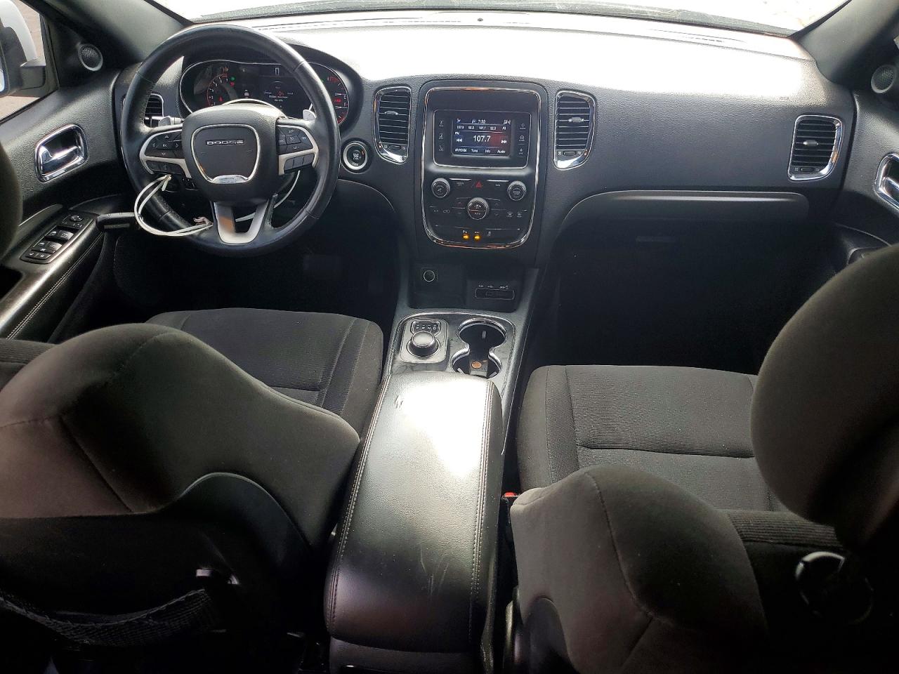 2014 Dodge Durango Sxt White vin: 1C4RDJAG7EC596288