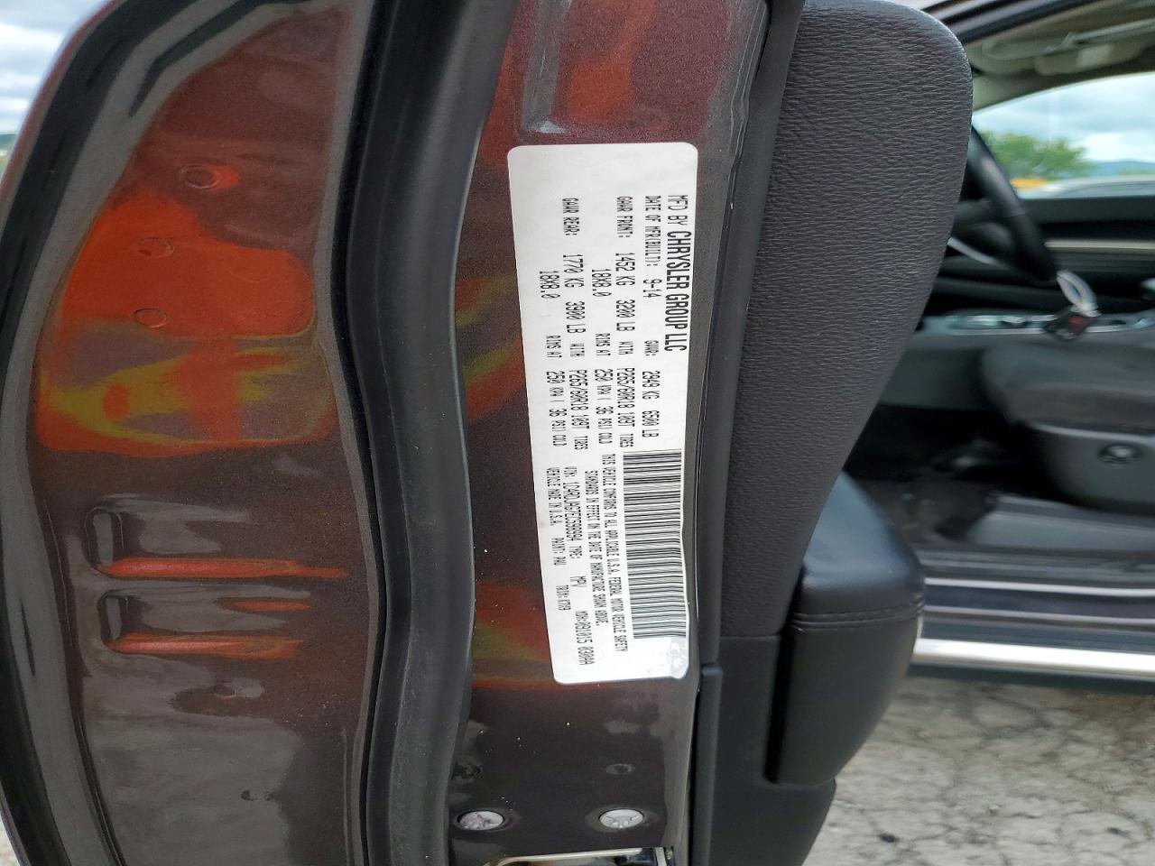 2014 Dodge Durango Sxt Charcoal vin: 1C4RDJAG7EC598994