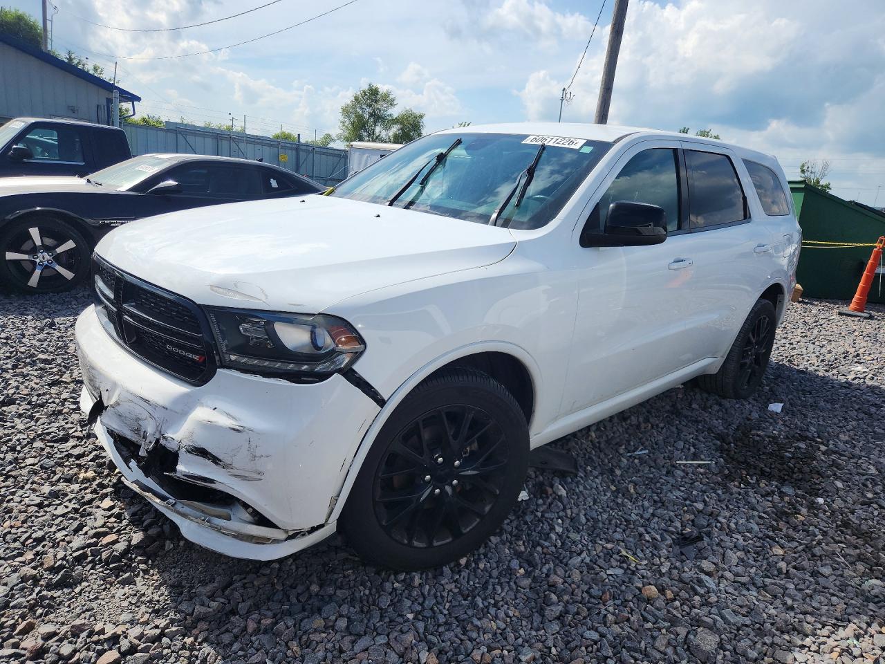 2015 Dodge Durango Sxt Белый vin: 1C4RDJAG7FC202600
