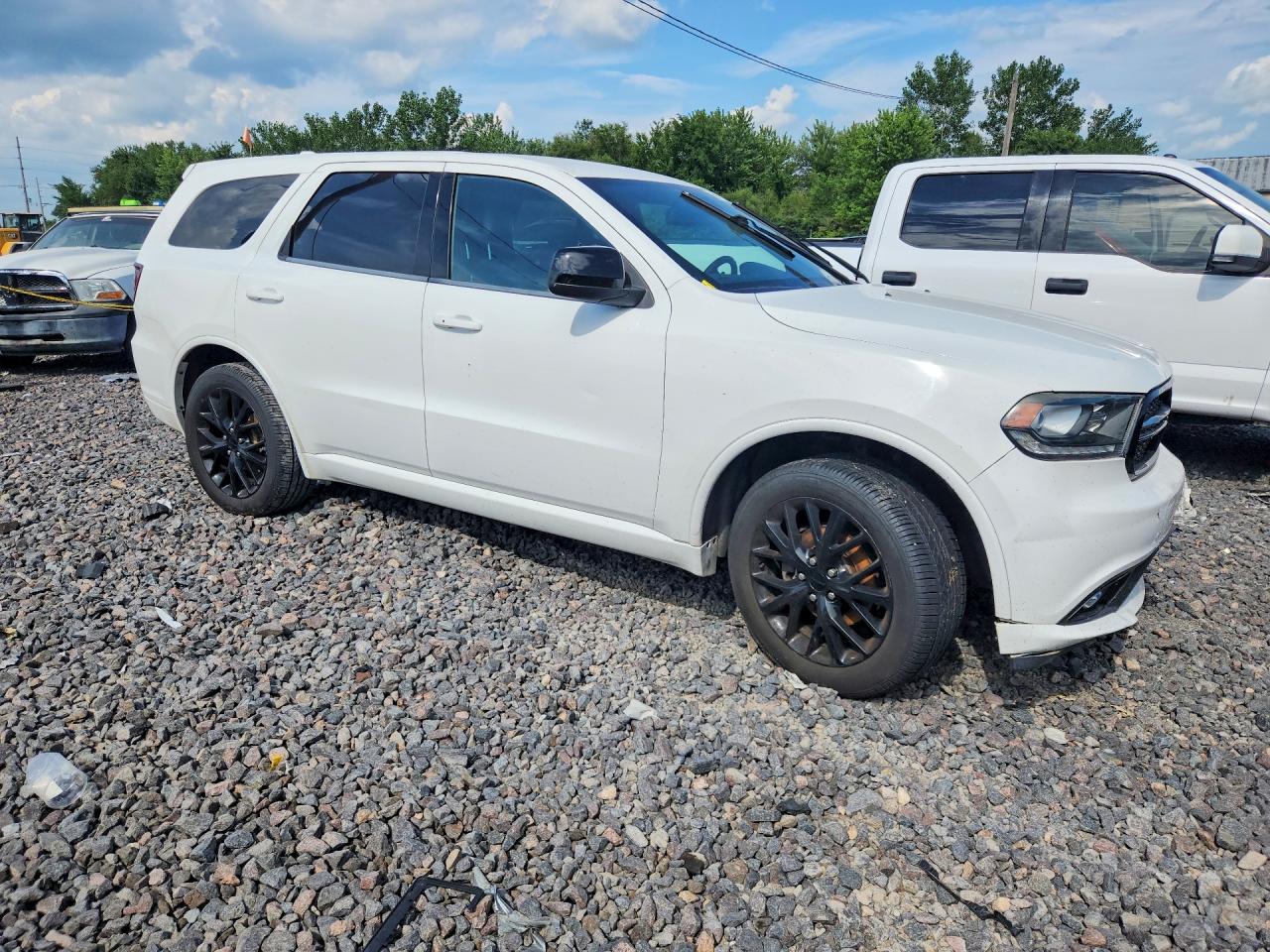 2015 Dodge Durango Sxt Белый vin: 1C4RDJAG7FC202600