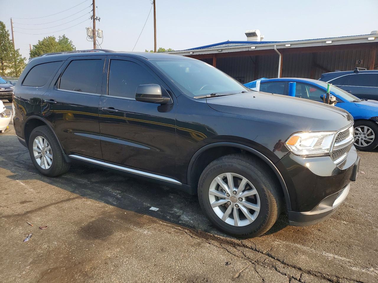 2015 Dodge Durango Sxt Black vin: 1C4RDJAG7FC245690