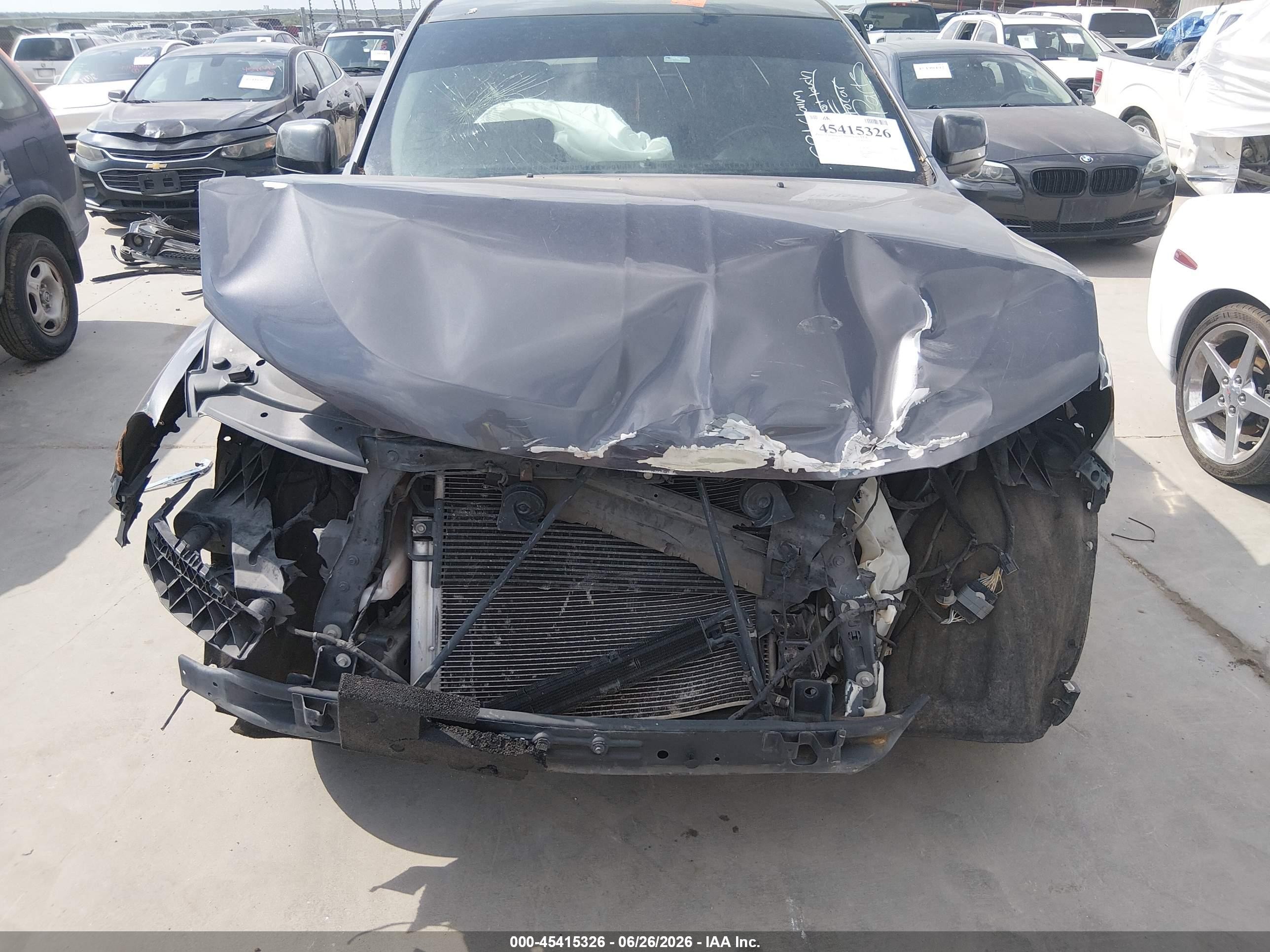 2015 Dodge Durango Sxt Gray vin: 1C4RDJAG7FC709772