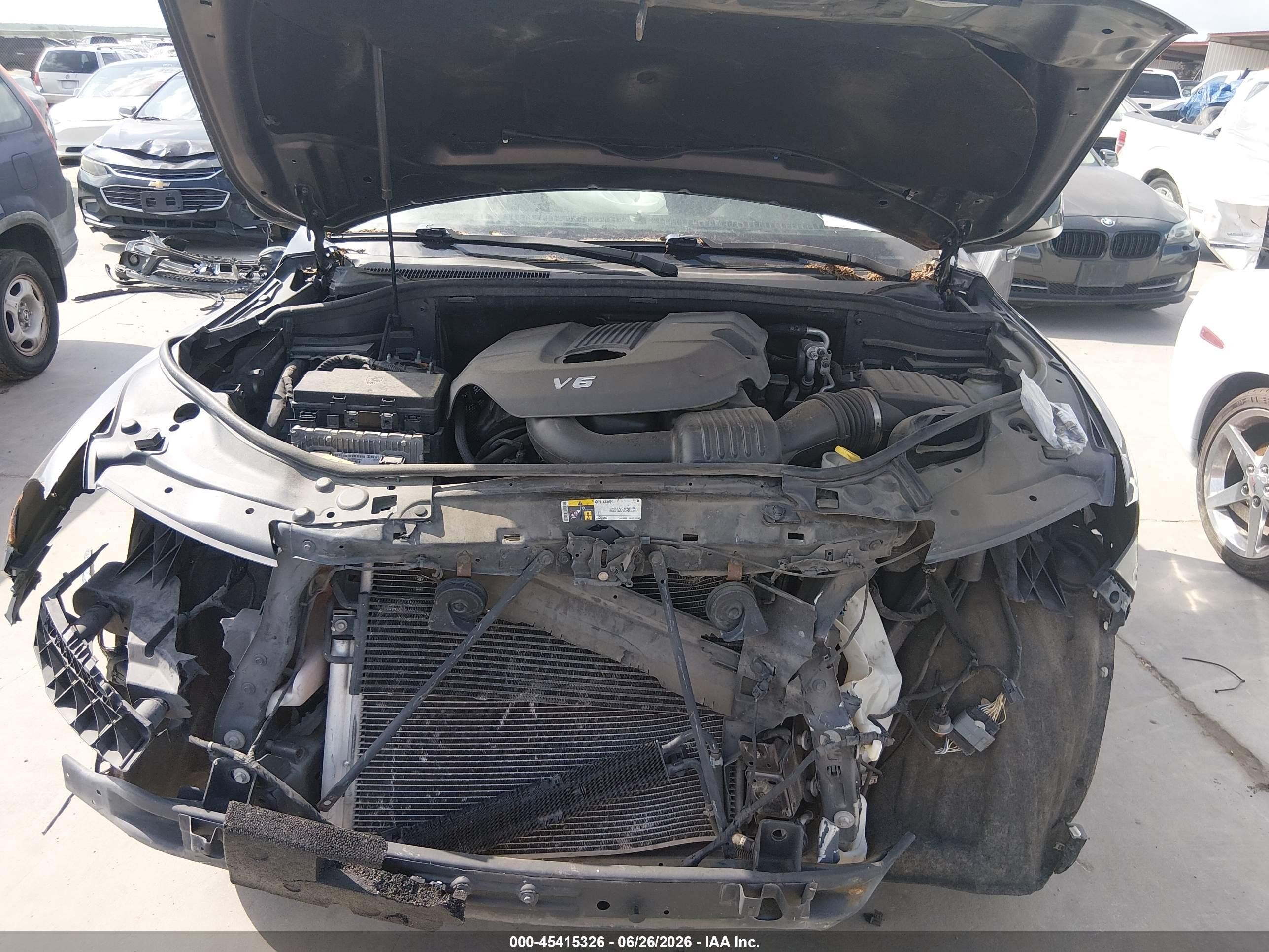 2015 Dodge Durango Sxt Gray vin: 1C4RDJAG7FC709772