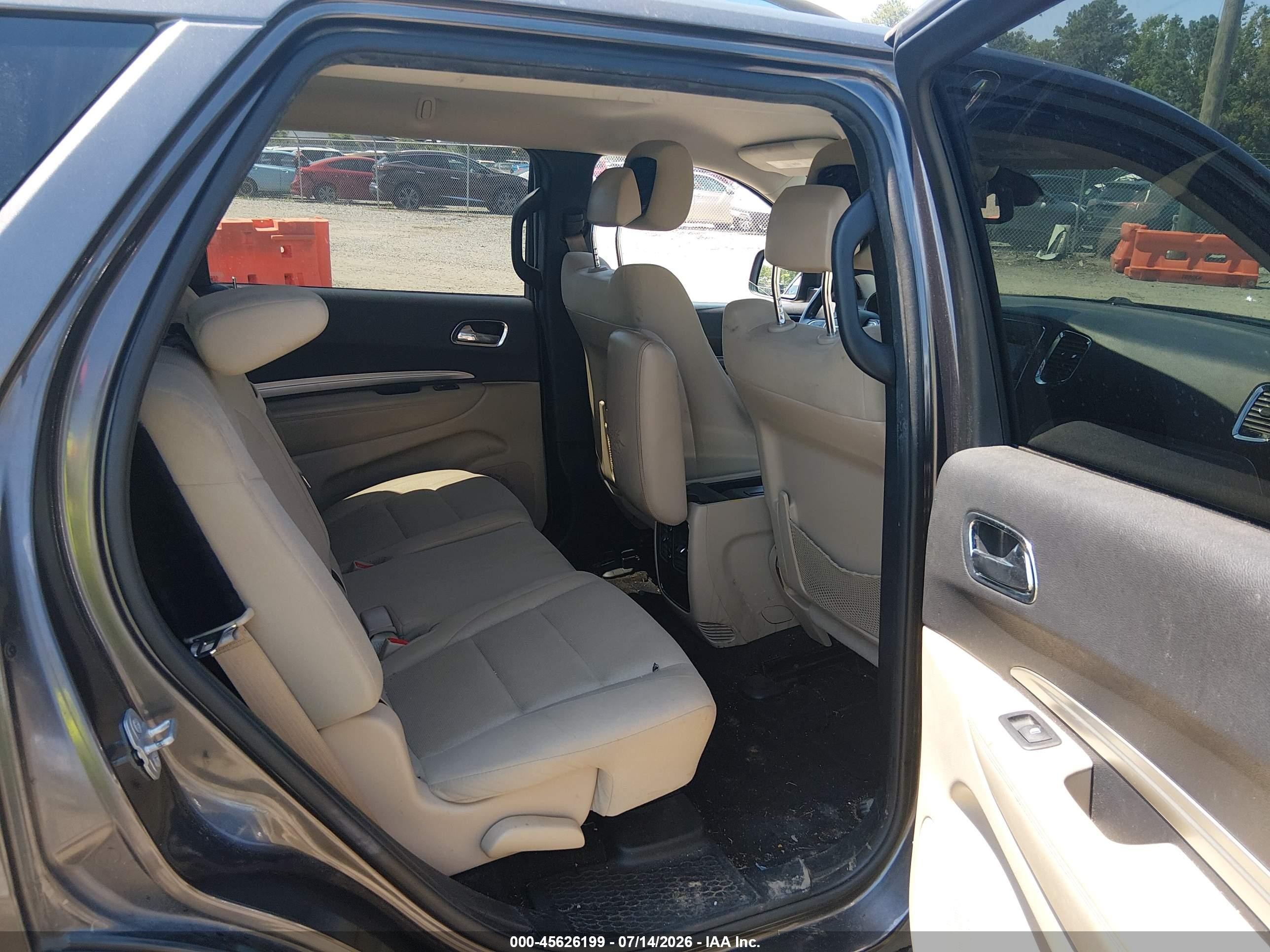 2015 Dodge Durango Sxt Серый vin: 1C4RDJAG7FC741346