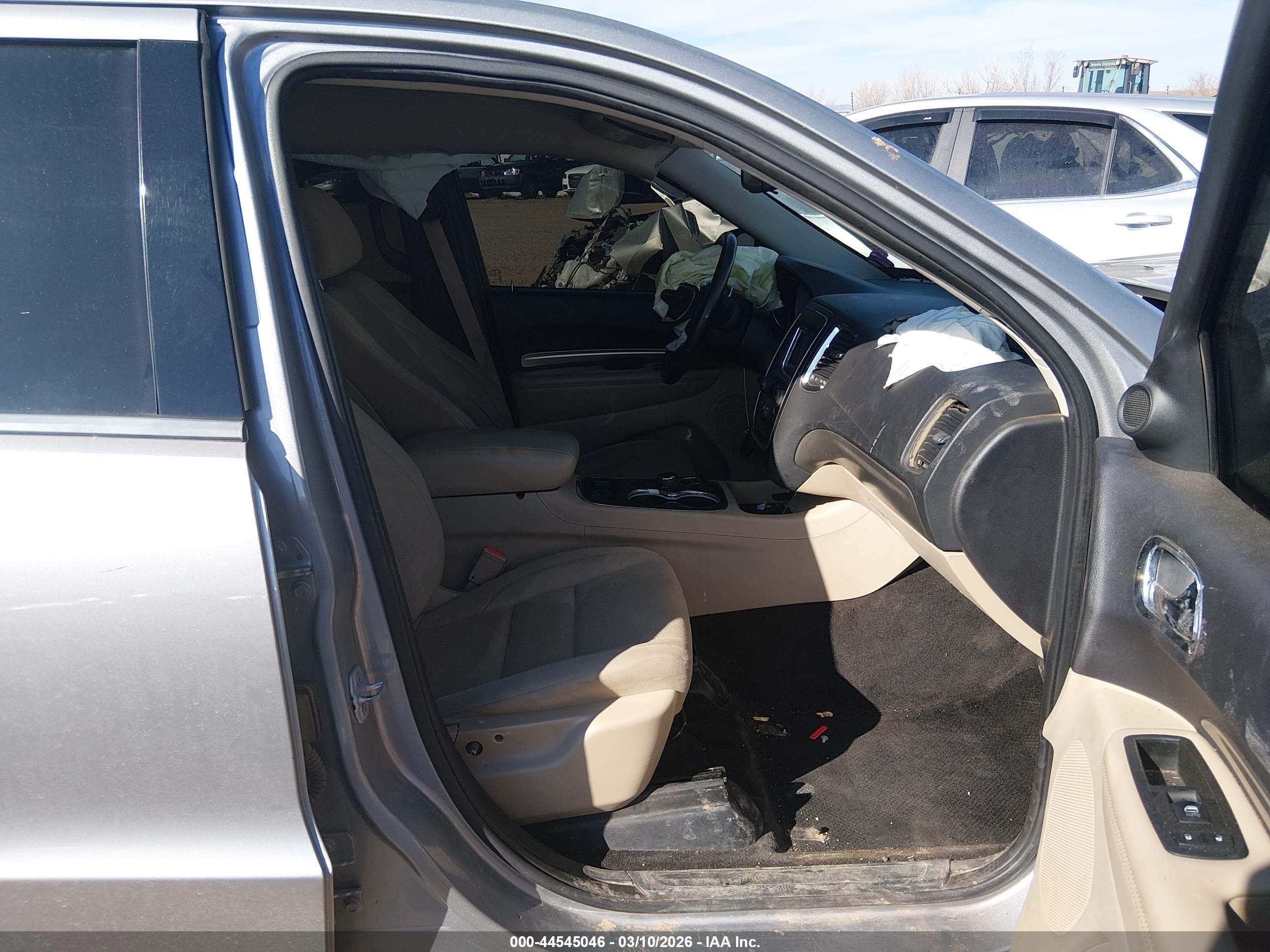 2015 Dodge Durango Sxt Gray vin: 1C4RDJAG7FC843052