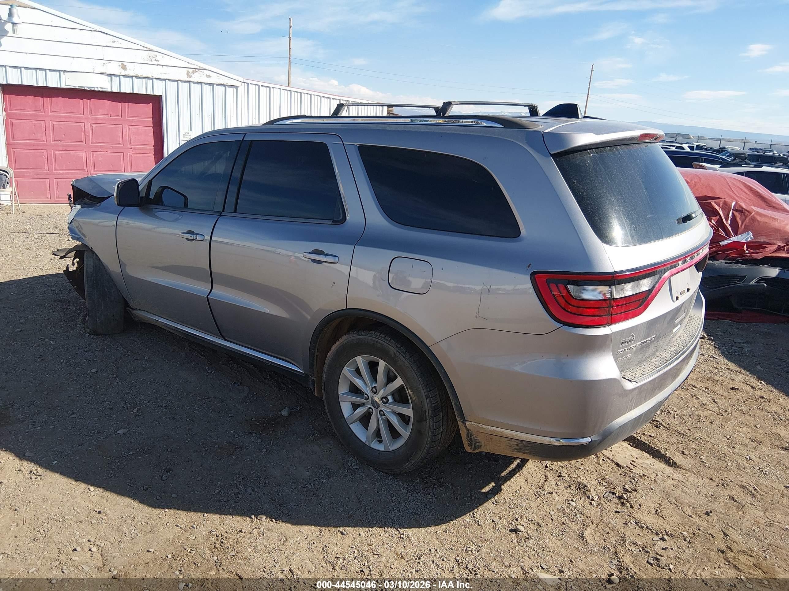 2015 Dodge Durango Sxt Gray vin: 1C4RDJAG7FC843052