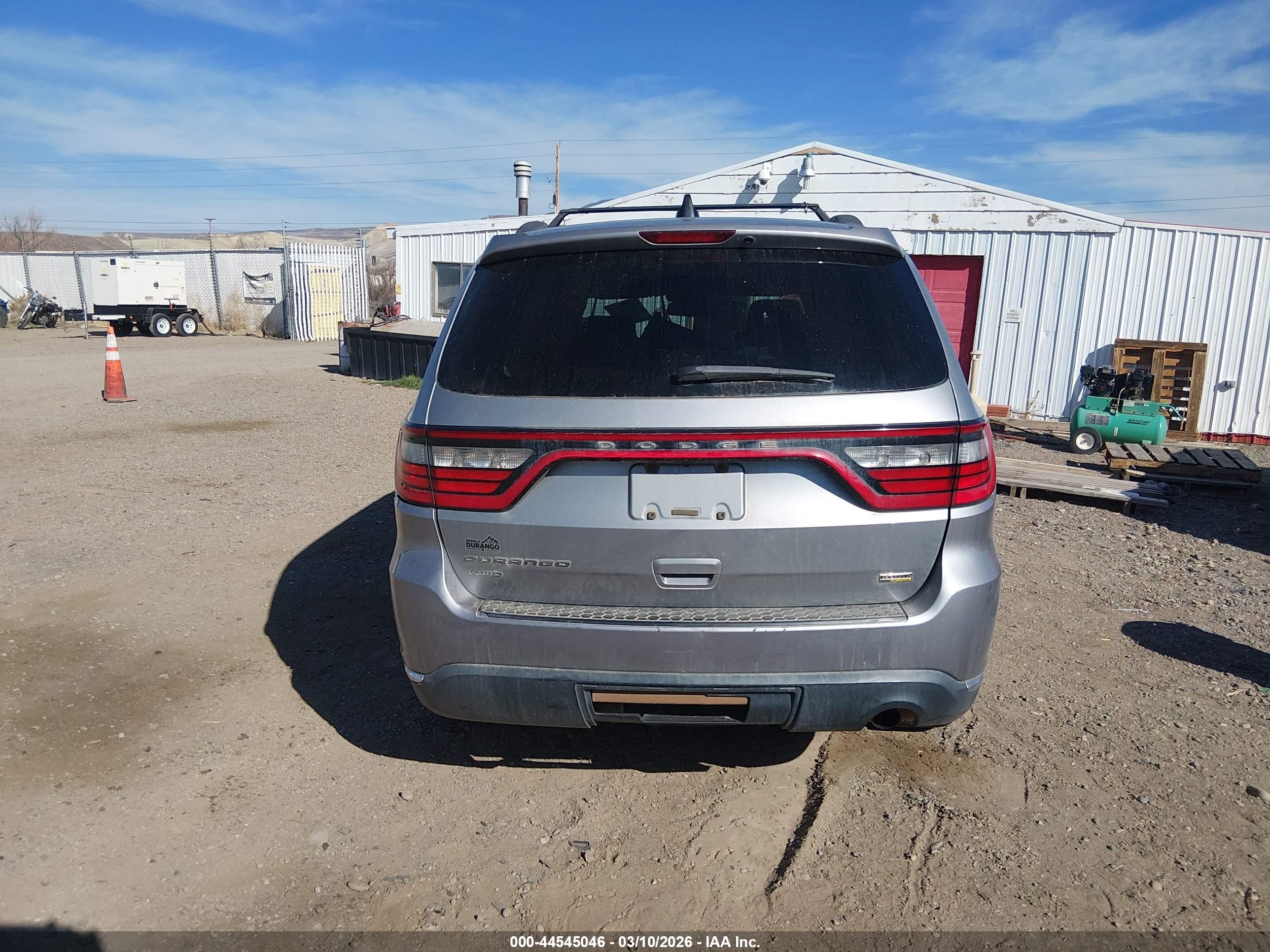 2015 Dodge Durango Sxt Gray vin: 1C4RDJAG7FC843052