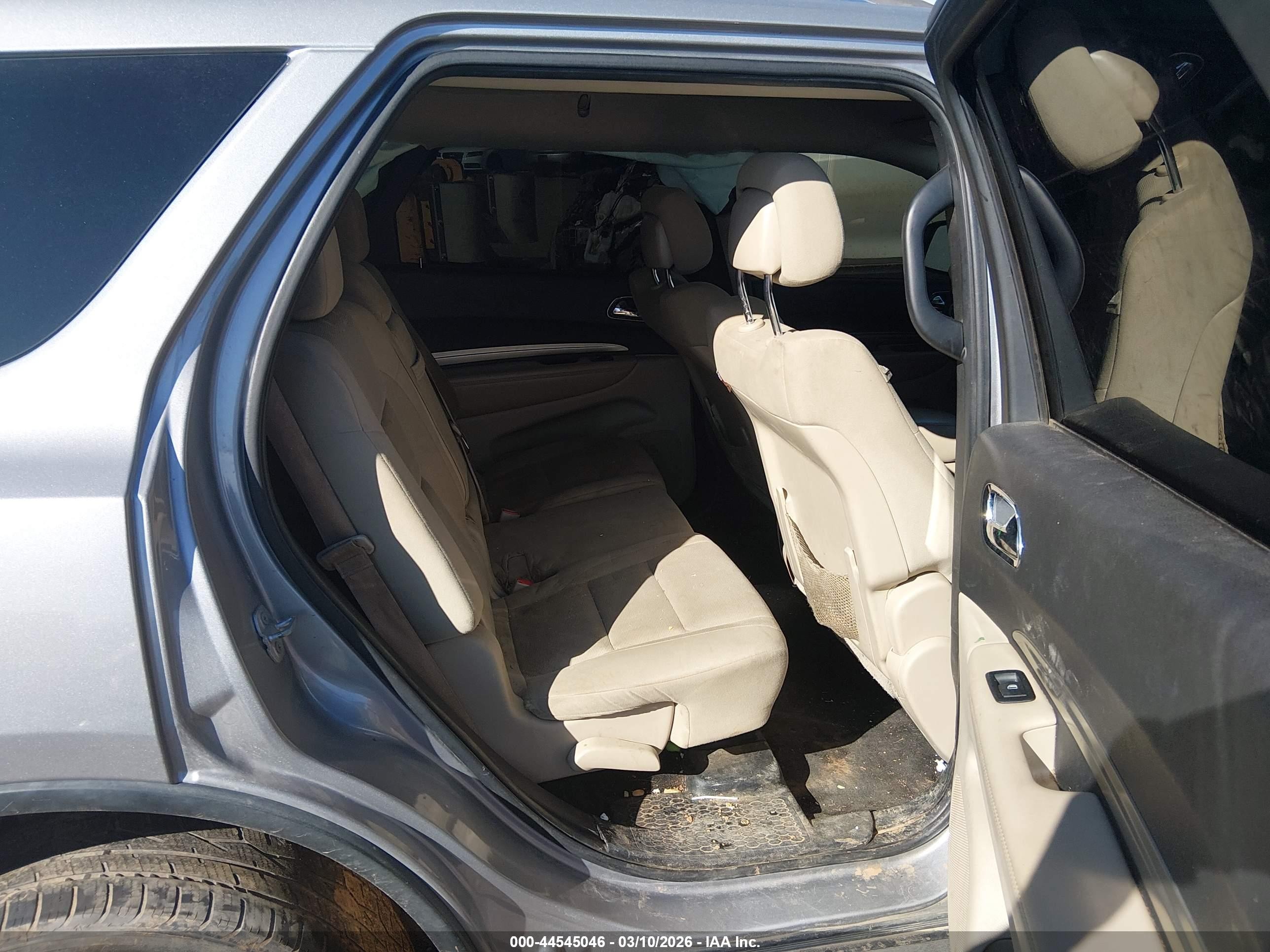 2015 Dodge Durango Sxt Gray vin: 1C4RDJAG7FC843052