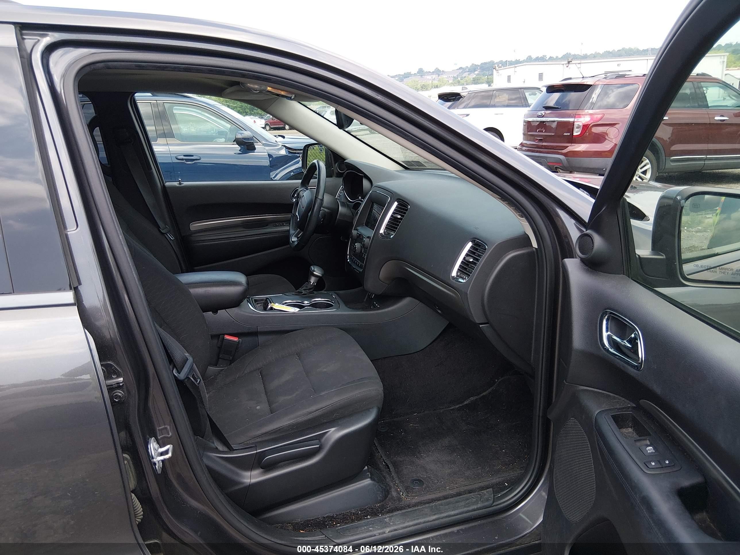 2018 Dodge Durango Sxt Awd Gray vin: 1C4RDJAG7JC161152