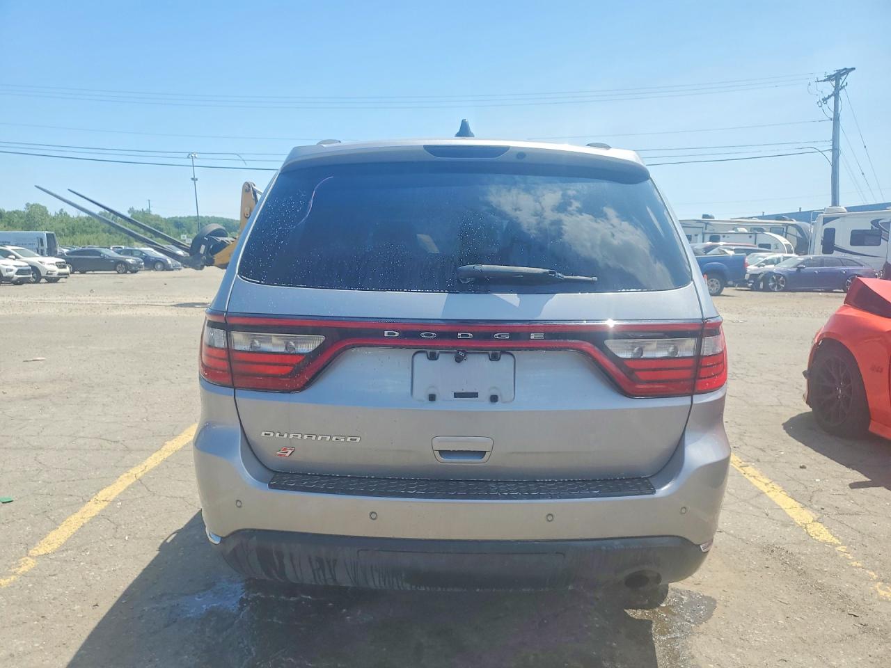 2019 Dodge Durango Sxt Silver vin: 1C4RDJAG7KC651222