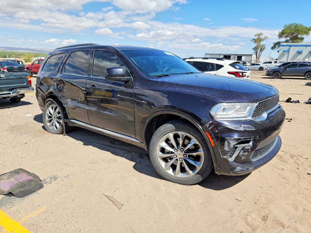 2021 Dodge Durango Sxt Black vin: 1C4RDJAG7MC792830