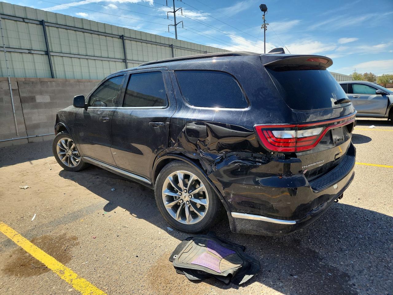 2021 Dodge Durango Sxt Black vin: 1C4RDJAG7MC792830