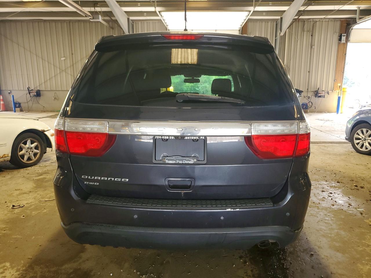 2013 Dodge Durango Sxt Синий vin: 1C4RDJAG8DC572192
