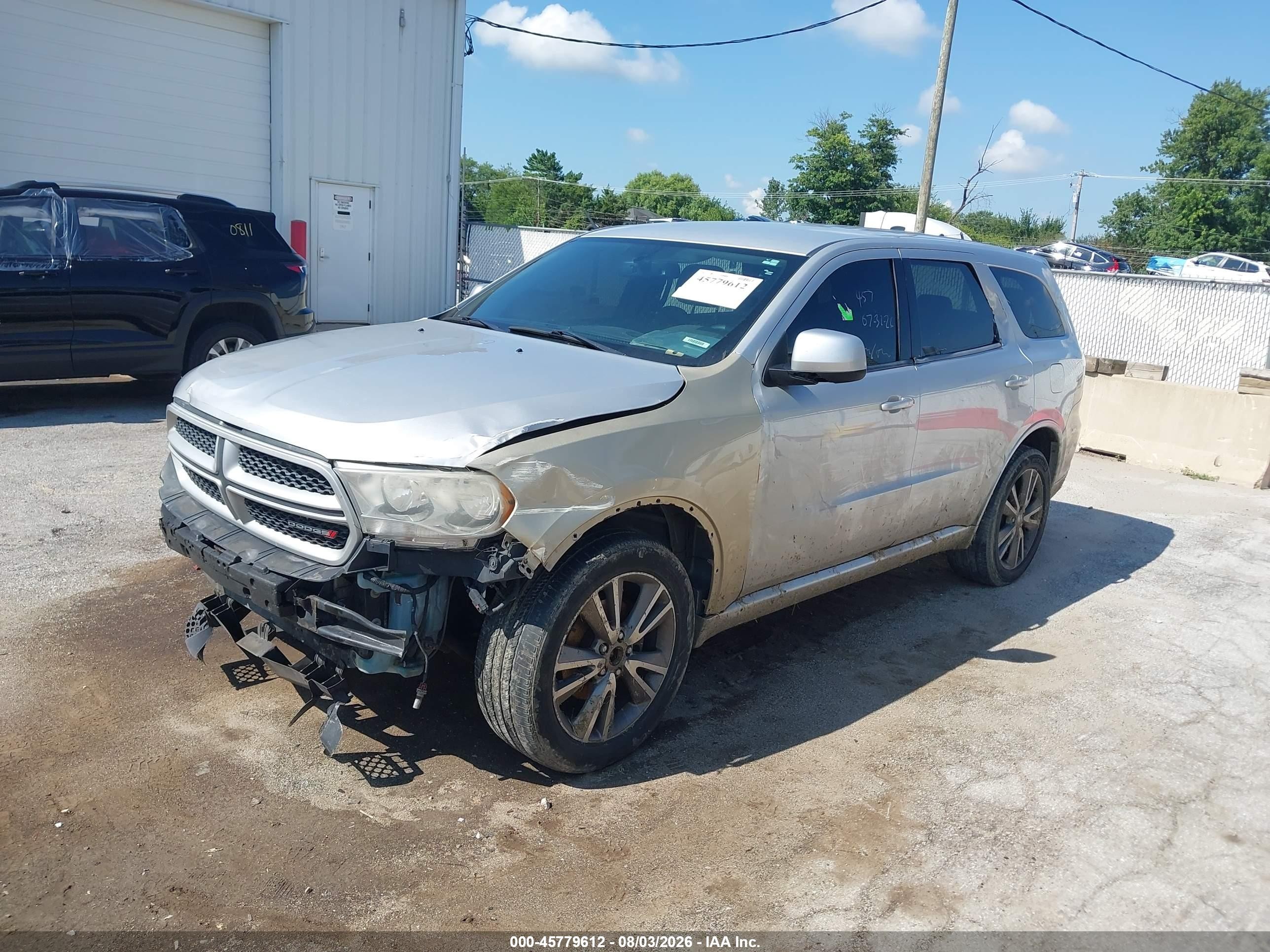 2013 Dodge Durango Sxt Серебряный vin: 1C4RDJAG8DC616532