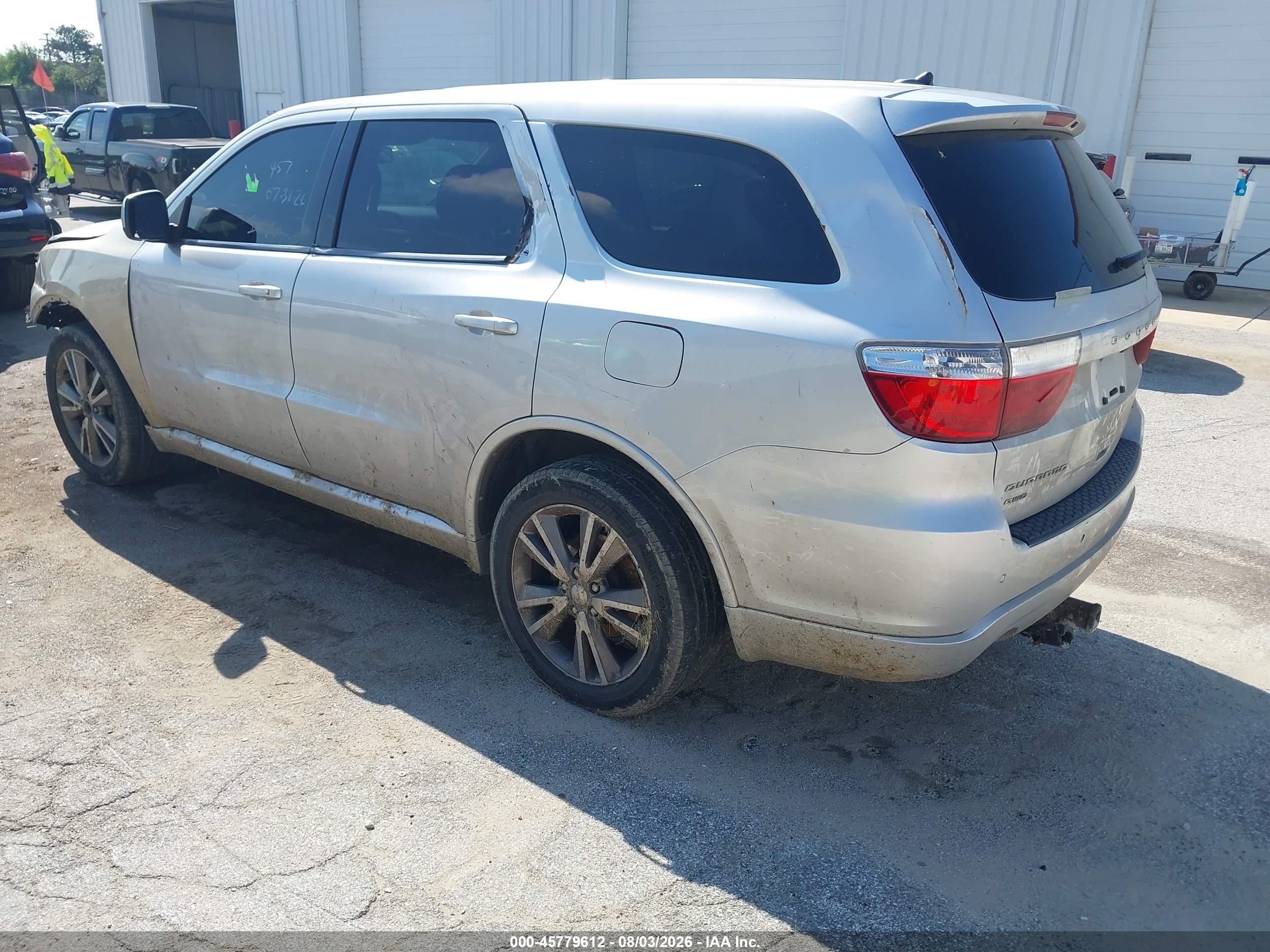 2013 Dodge Durango Sxt Серебряный vin: 1C4RDJAG8DC616532