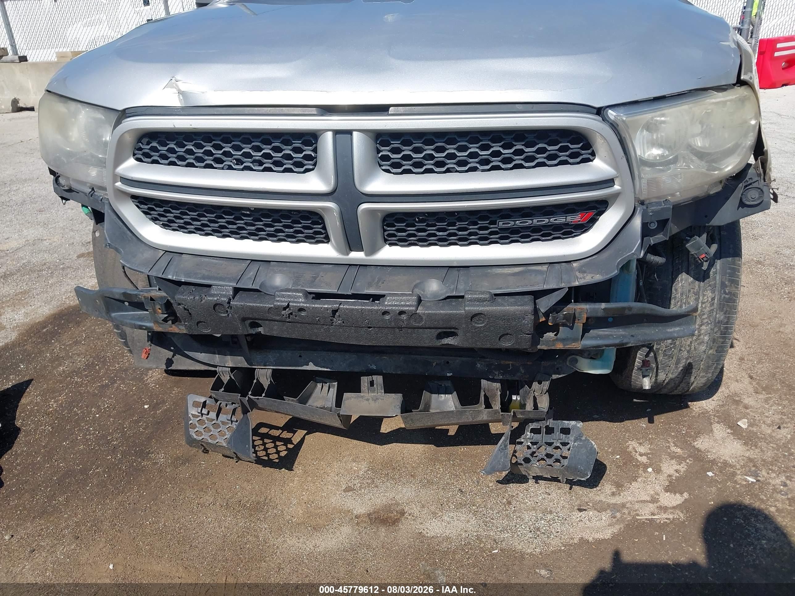 2013 Dodge Durango Sxt Серебряный vin: 1C4RDJAG8DC616532