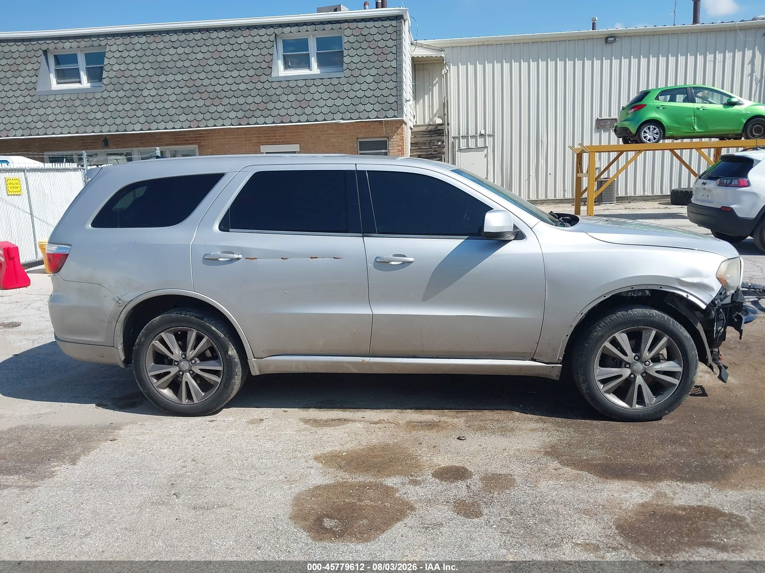 2013 Dodge Durango Sxt Серебряный vin: 1C4RDJAG8DC616532