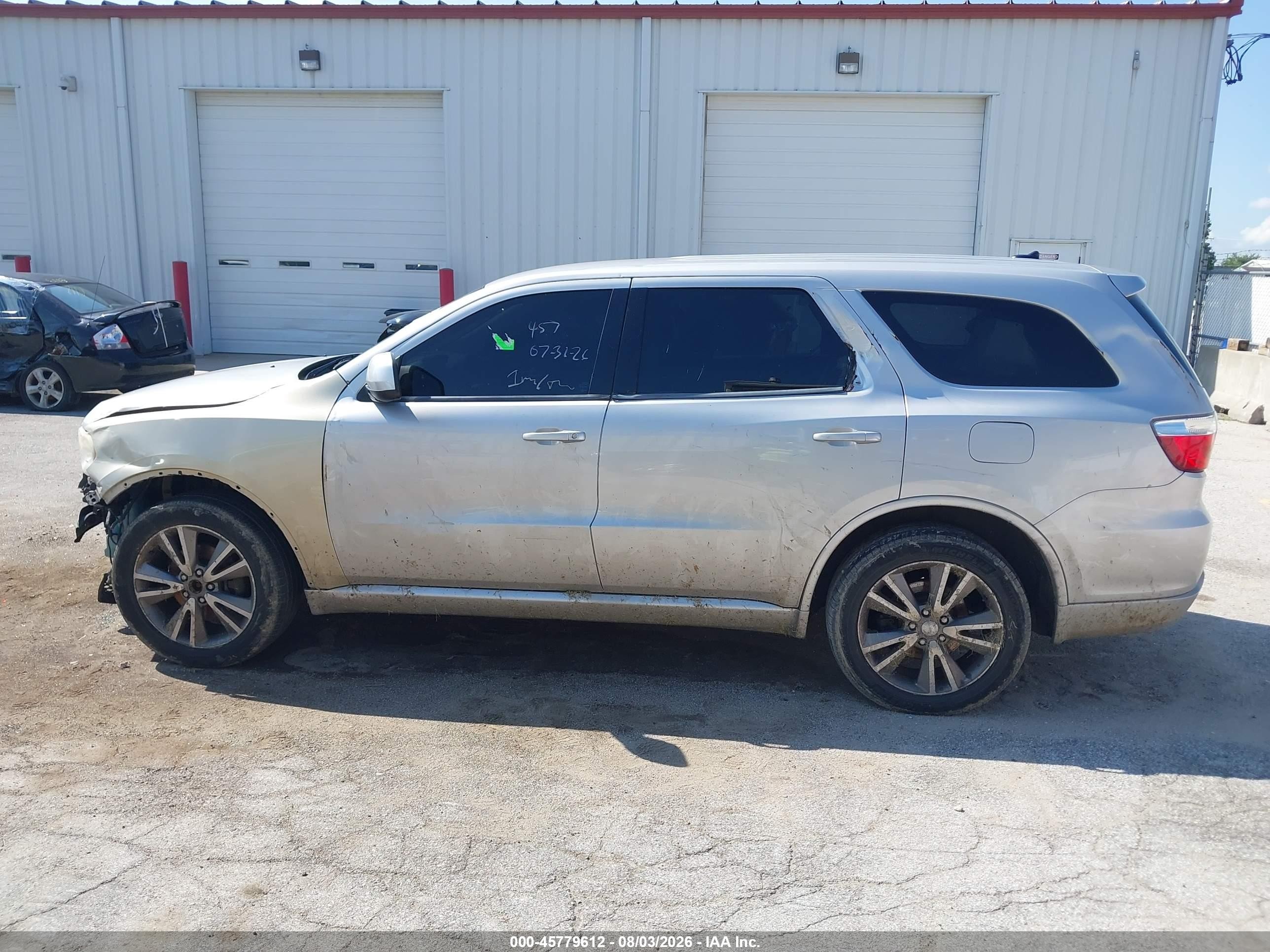 2013 Dodge Durango Sxt Серебряный vin: 1C4RDJAG8DC616532