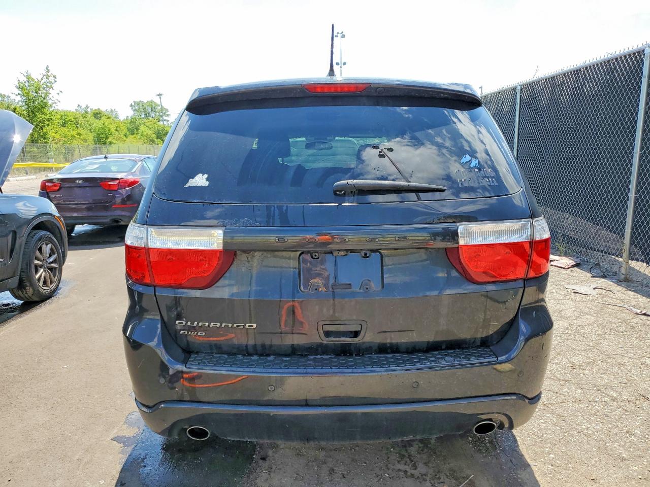 2013 Dodge Durango Sxt Black vin: 1C4RDJAG8DC617826
