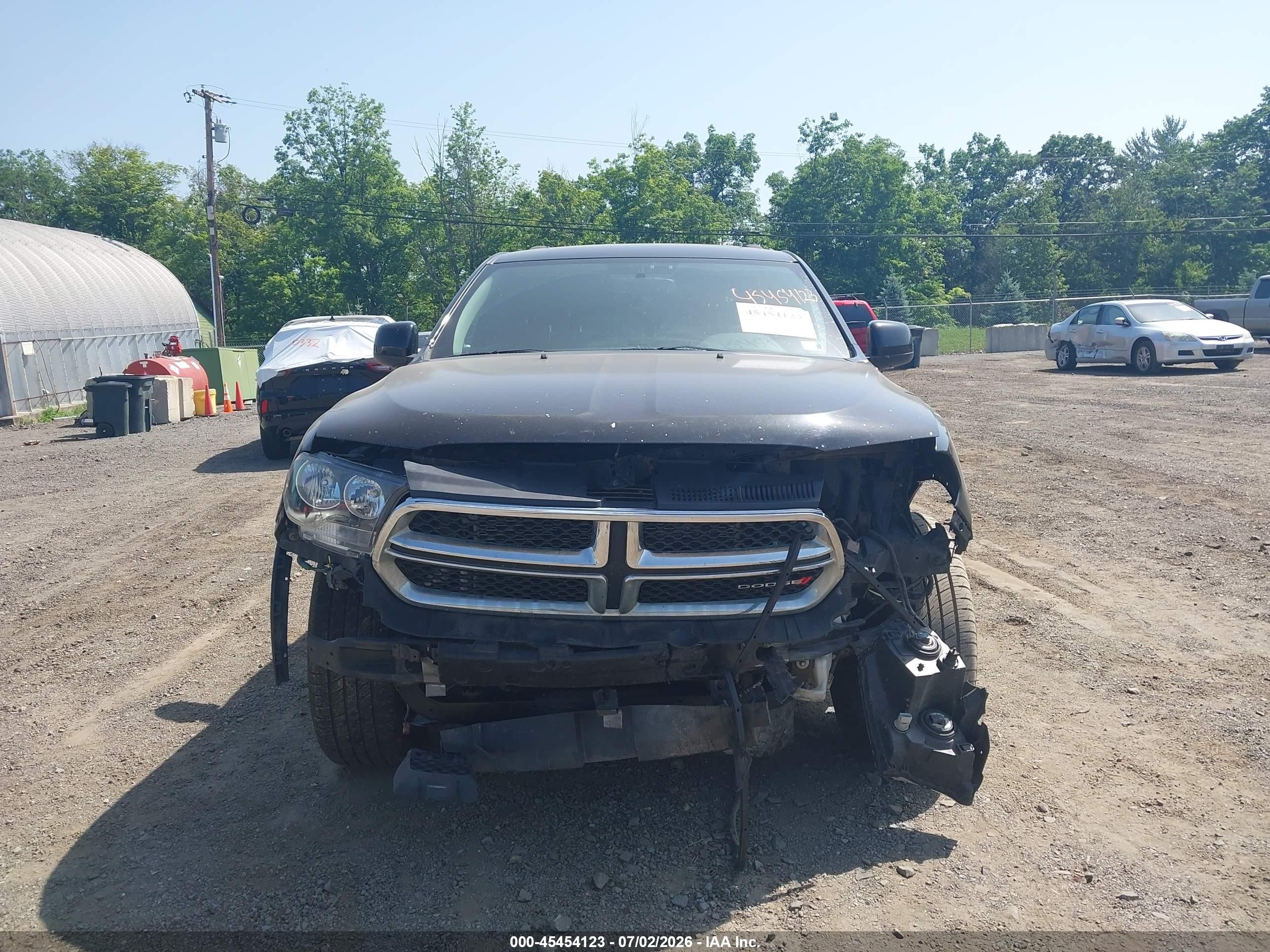 2013 Dodge Durango Sxt Black vin: 1C4RDJAG8DC682479