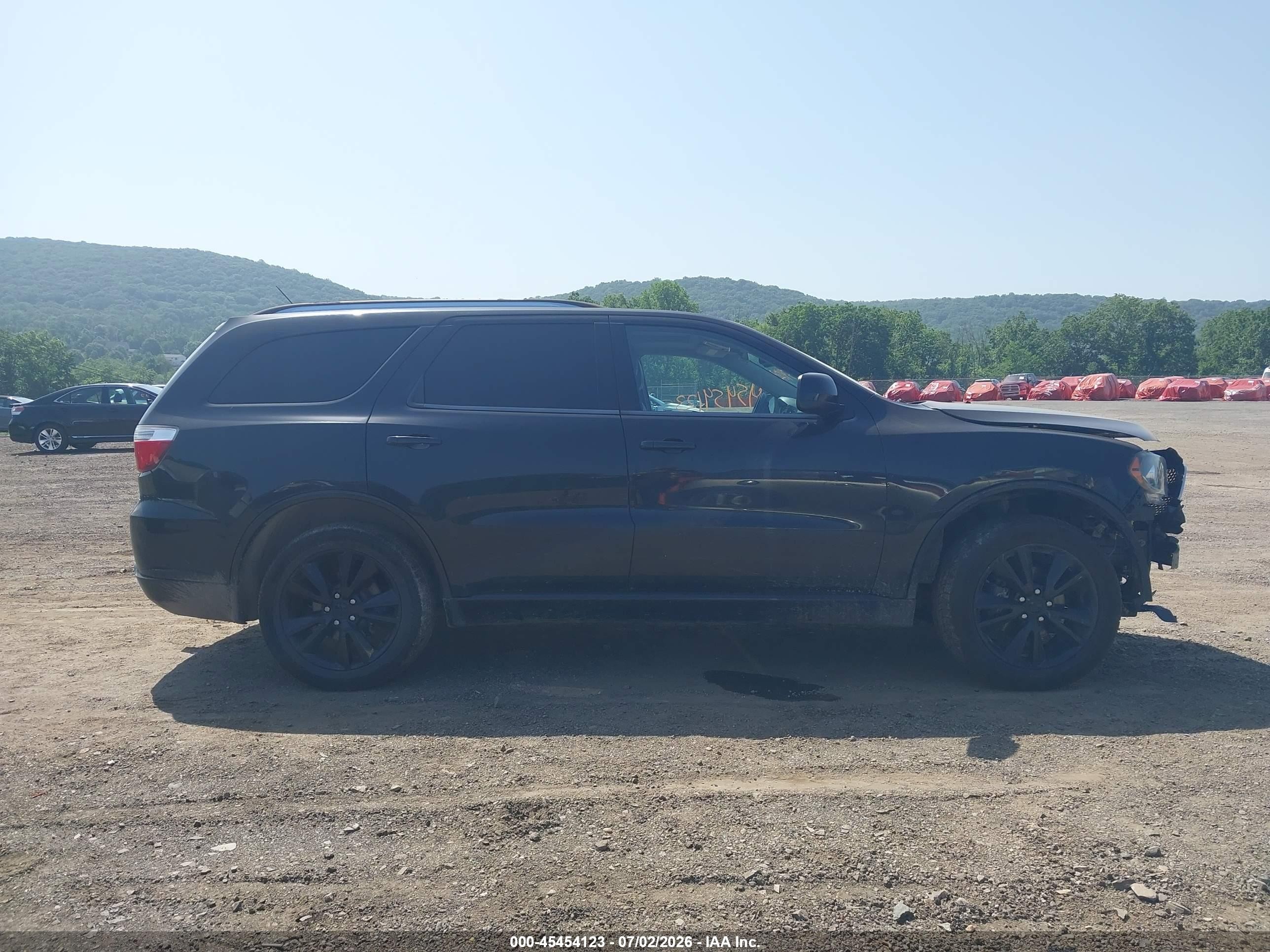 2013 Dodge Durango Sxt Black vin: 1C4RDJAG8DC682479