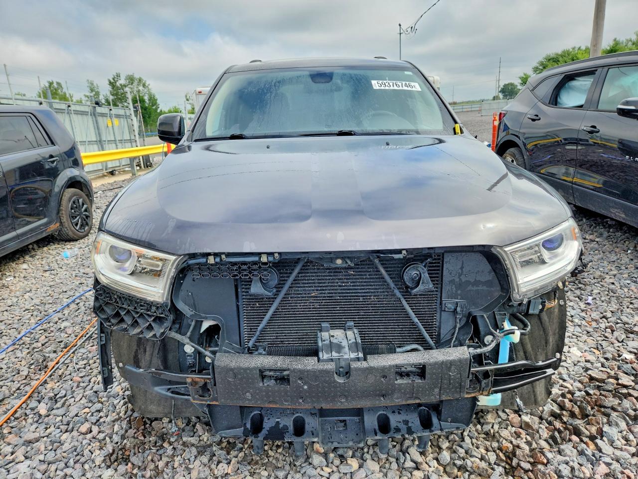 2014 Dodge Durango Sxt Gray vin: 1C4RDJAG8EC349667